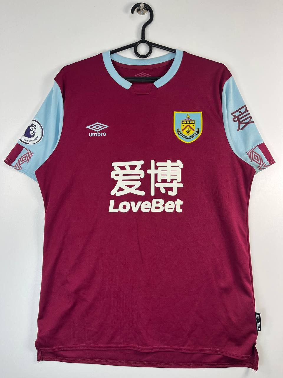 Umbro Burnley FC 2018 2019 Home Shirt Football Jersey Umbro Size M Size US XL / EU 56 / 4 - 1 Thumbnail