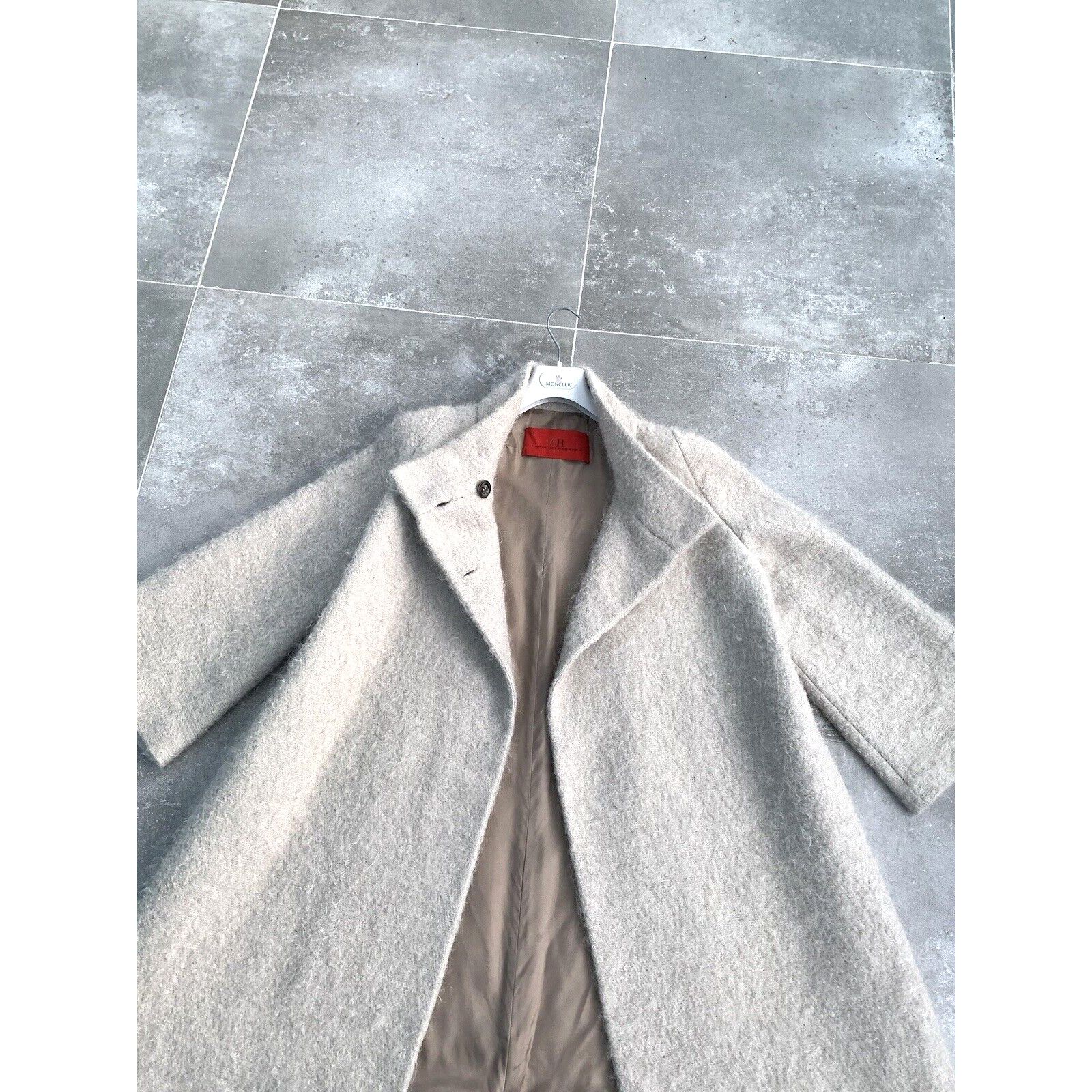 Carolina Herrera Women's CAROLINA HERRERA Mohair Trench Coat Jacket M / 12 Size M / US 6-8 / IT 42-44 - 8 Thumbnail