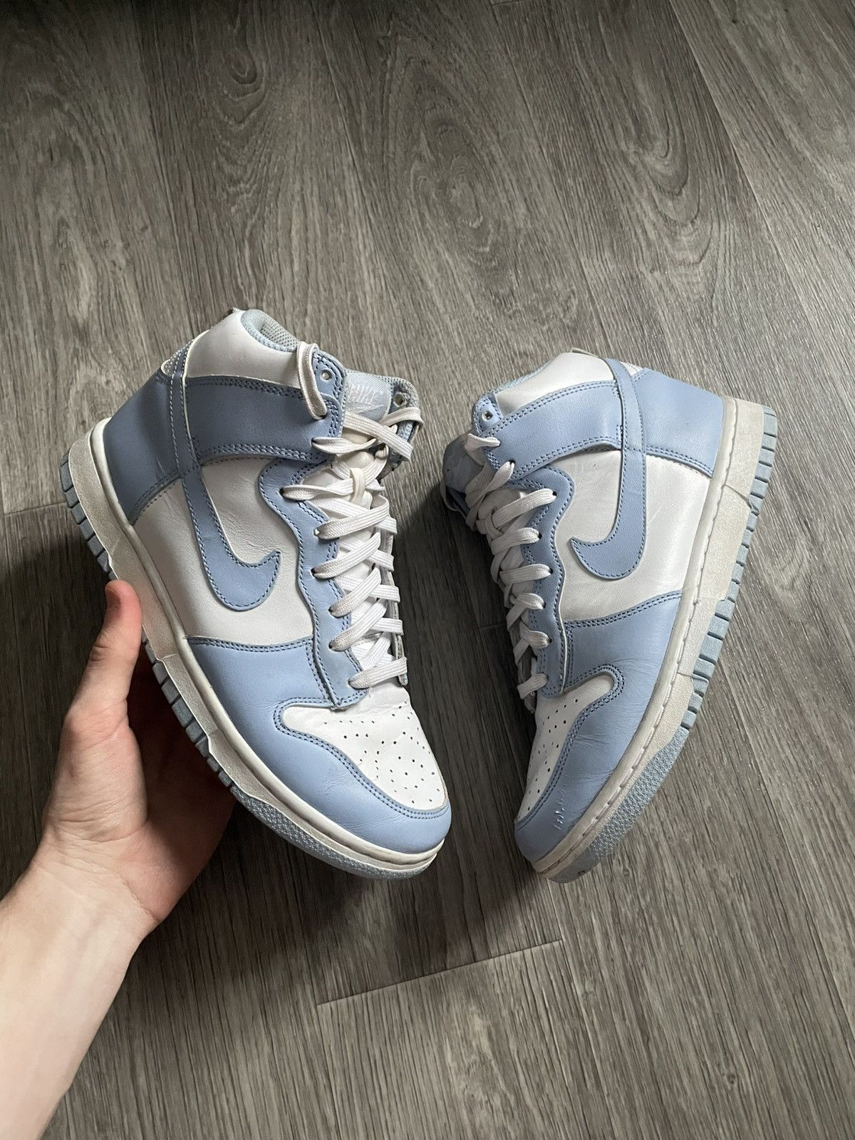 Nike Nike Dunk High Aluminum Light Blue Size 40 - DD1869-107 Size US 7 / EU 40 - 1 Thumbnail