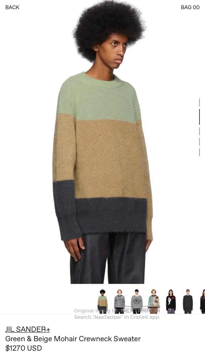 Jil Sander Jil Sander size 46 Color-block pullover Size US S / EU 44-46 / 1 - 4 Thumbnail
