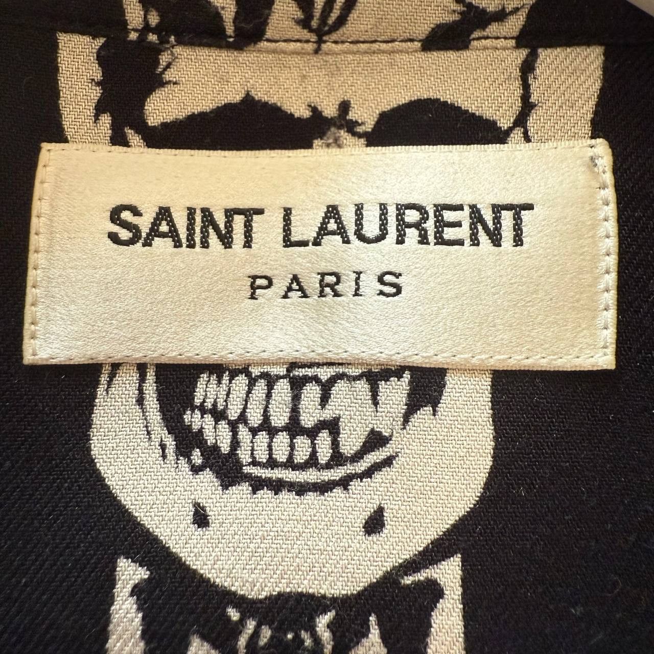 Saint Laurent Paris Saint Laurent Paris Skull Shirt Size US L / EU 52-54 / 3 - 3 Thumbnail