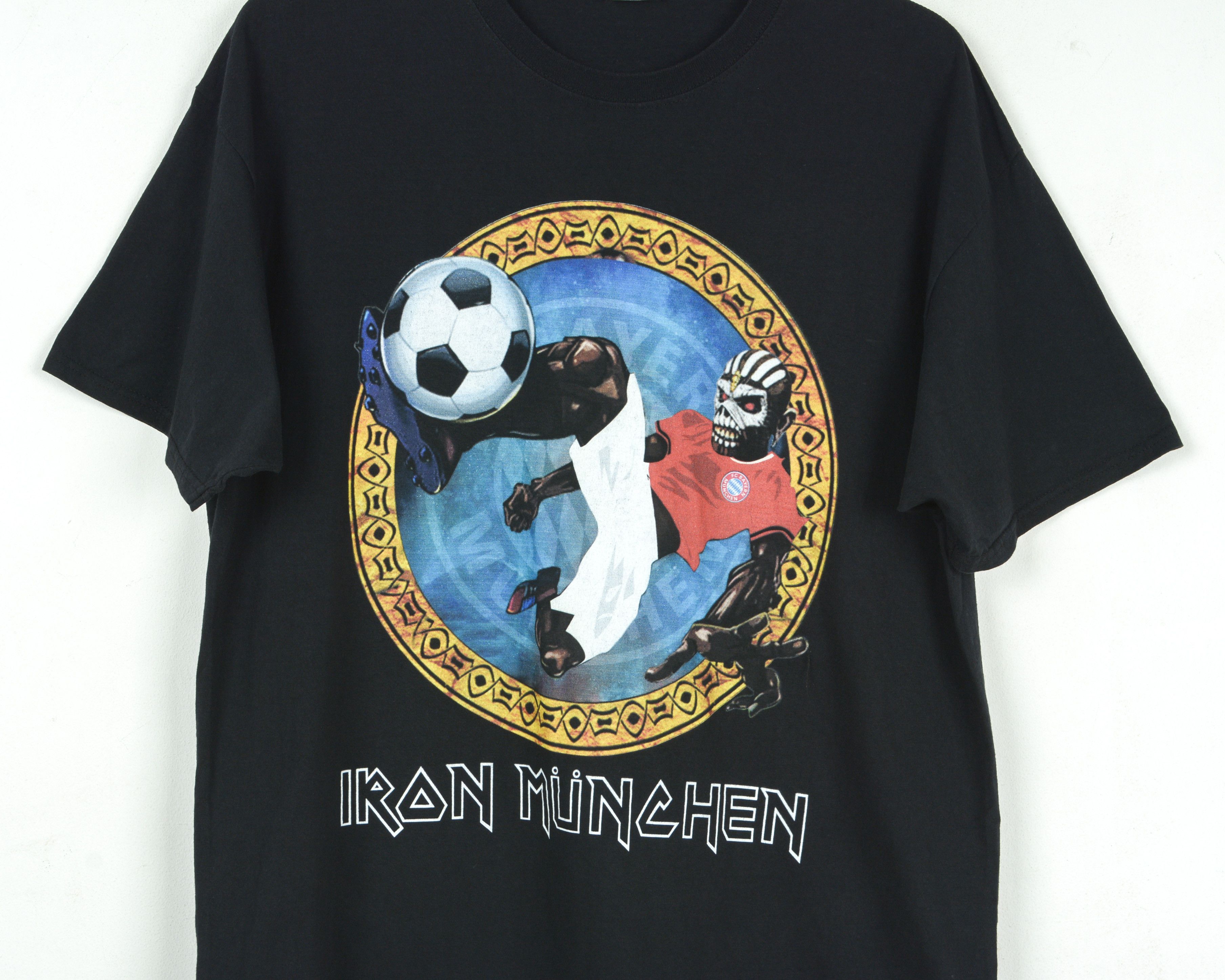 Iron Maiden IRON MUNCHEN XL Shirt Tee Logo T-Shirt Maiden Bayern Top Size US XL / EU 56 / 4 - 3 Thumbnail