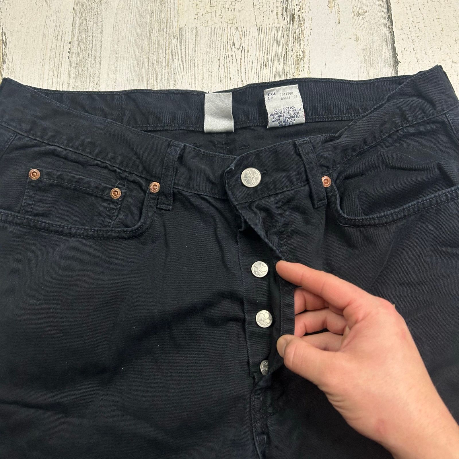 Lucky Brand × Vintage Vintage 80s Lucky Brand Dungarees Jeans Size US 34 / EU 50 - 3 Thumbnail