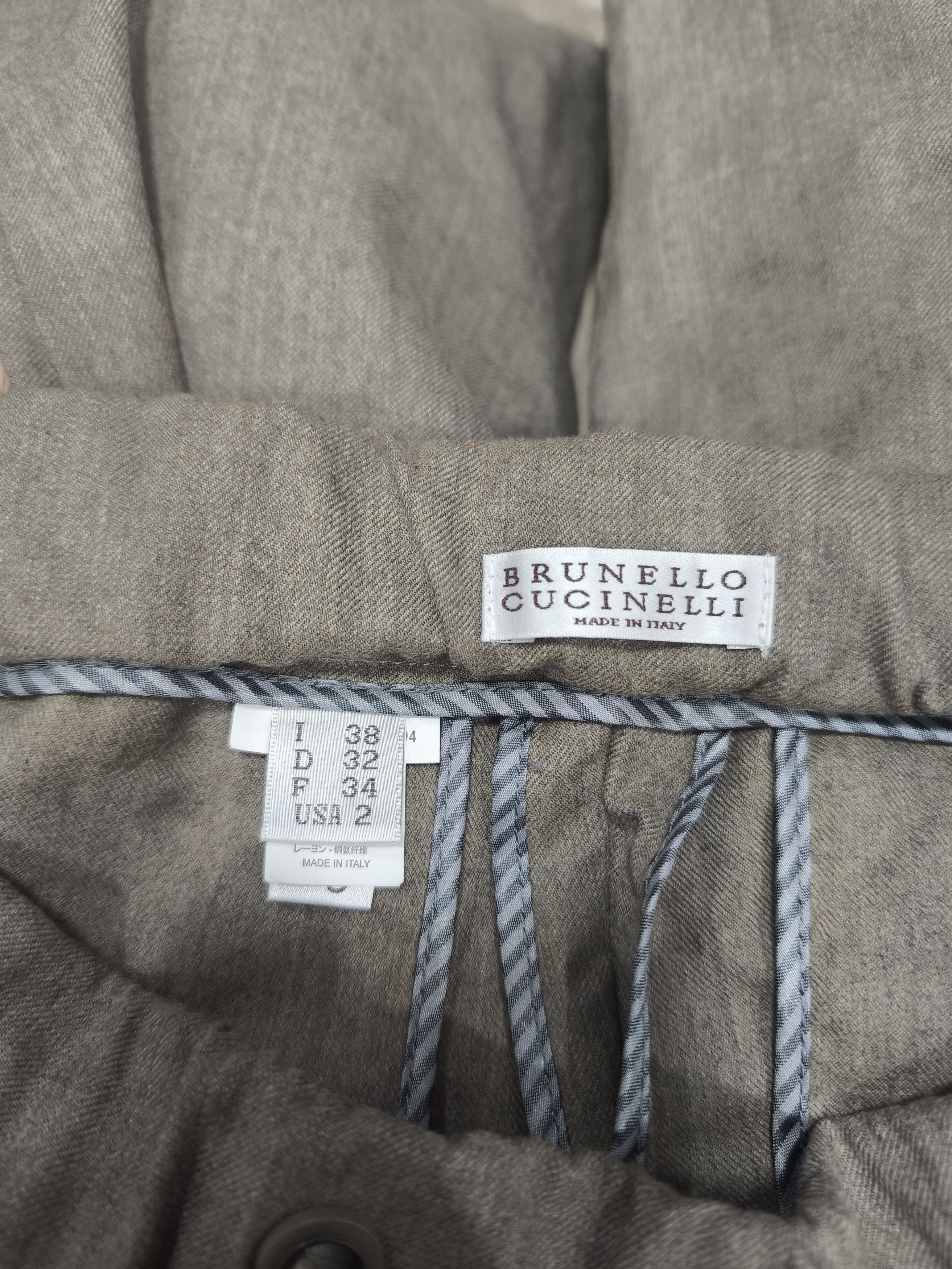 Brunello Cucinelli Brunello Cucinelli Jogger Trousers Size 26" / US 2 / IT 38 - 5 Thumbnail