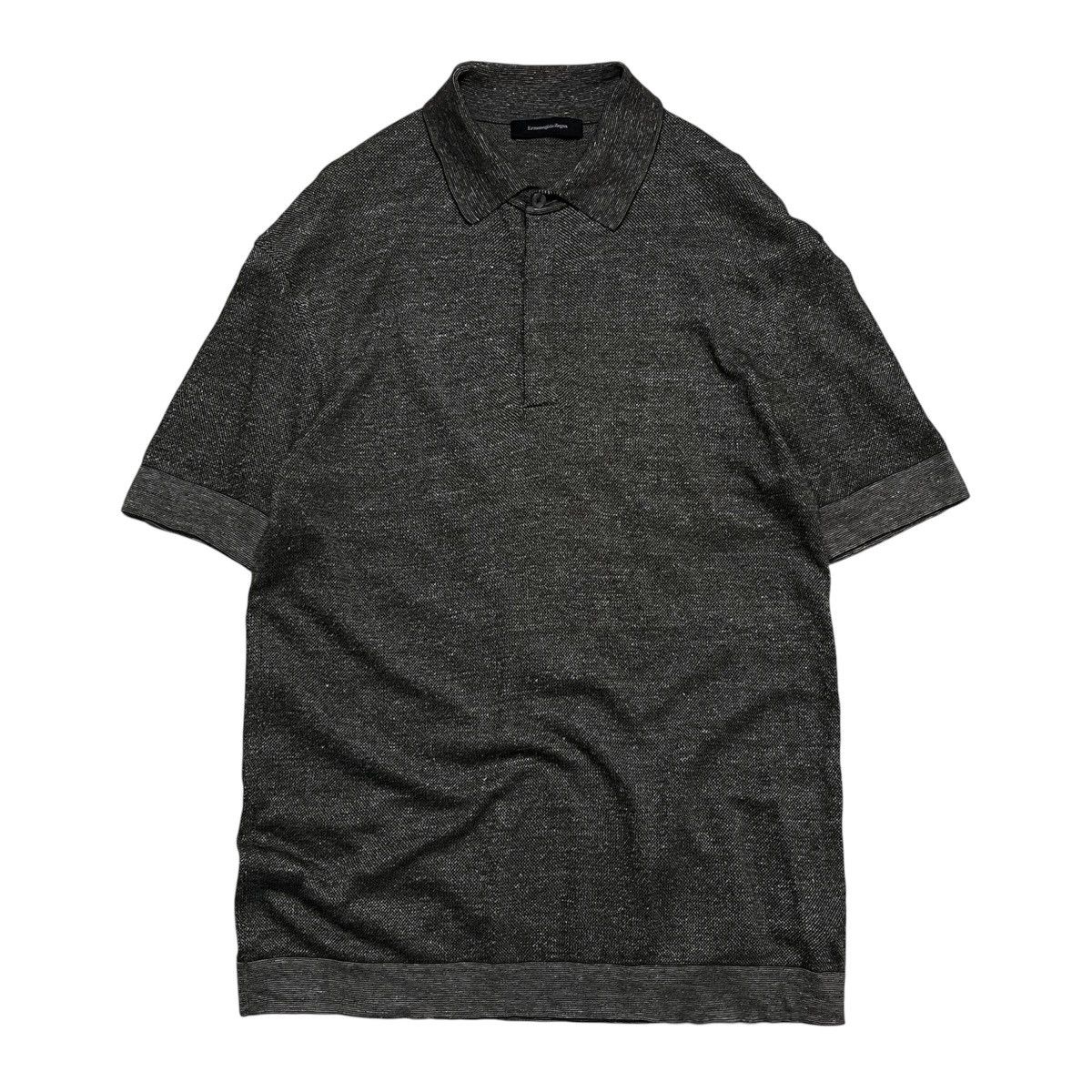 Ermenegildo Zegna Ermenegildo Zegna Cashmere knit polo Size US L / EU 52-54 / 3 - 1 Thumbnail