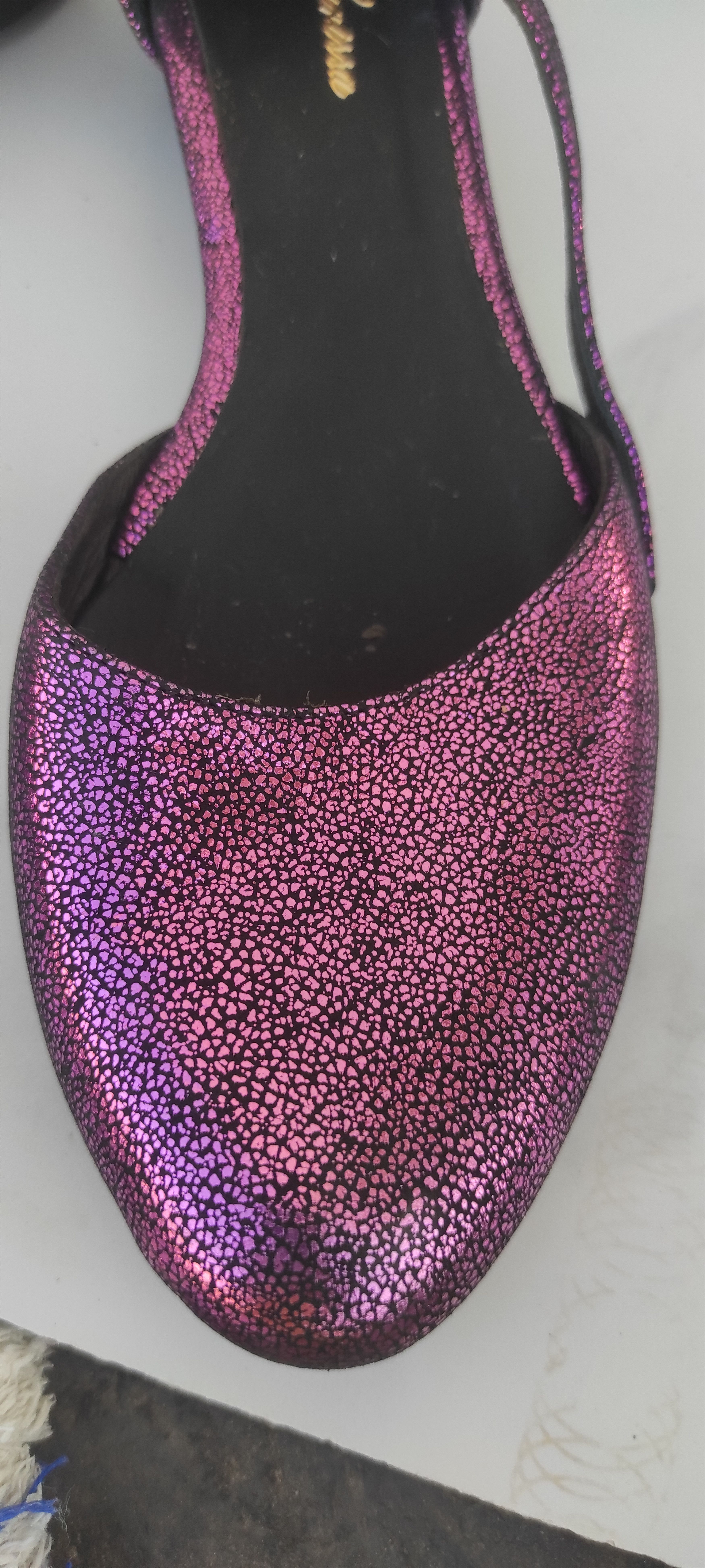Other Larissa Ballerina Flat Women Sparkling Glitter Shoes Size US 10 / IT 40 - 4 Thumbnail
