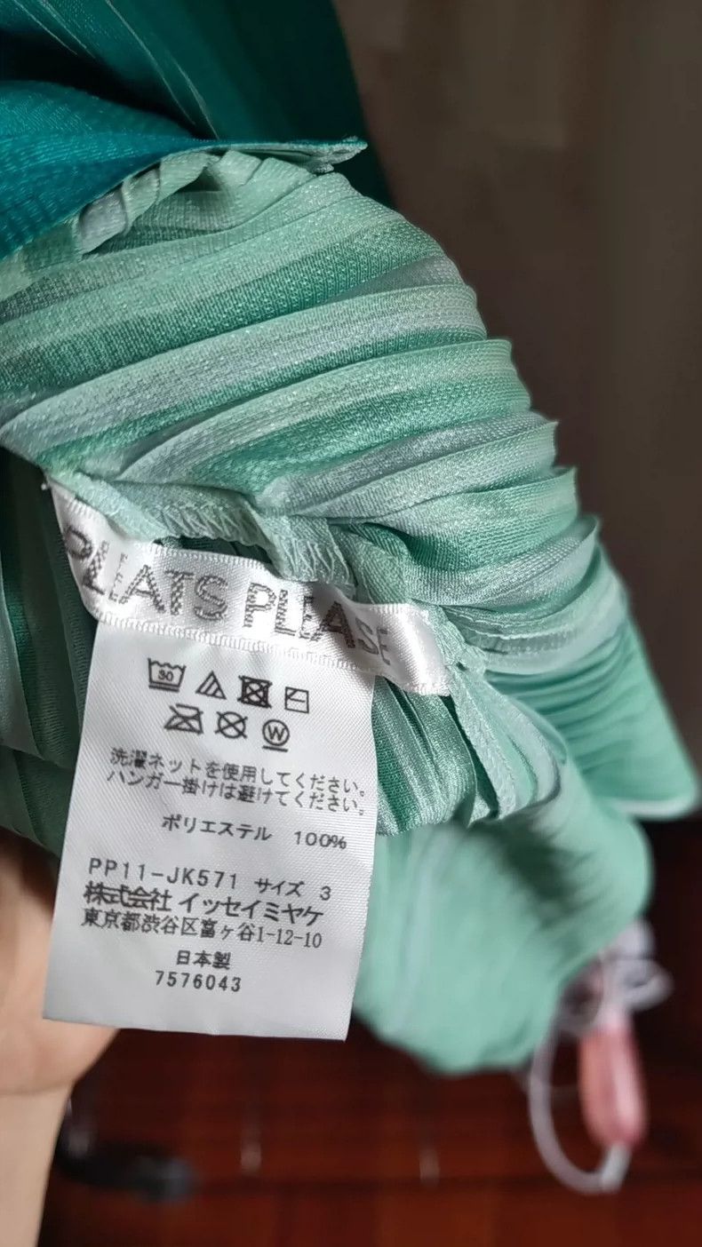 Issey Miyake Issey Miyake Green pleated vest Size L / US 10 / IT 46 - 5 Thumbnail