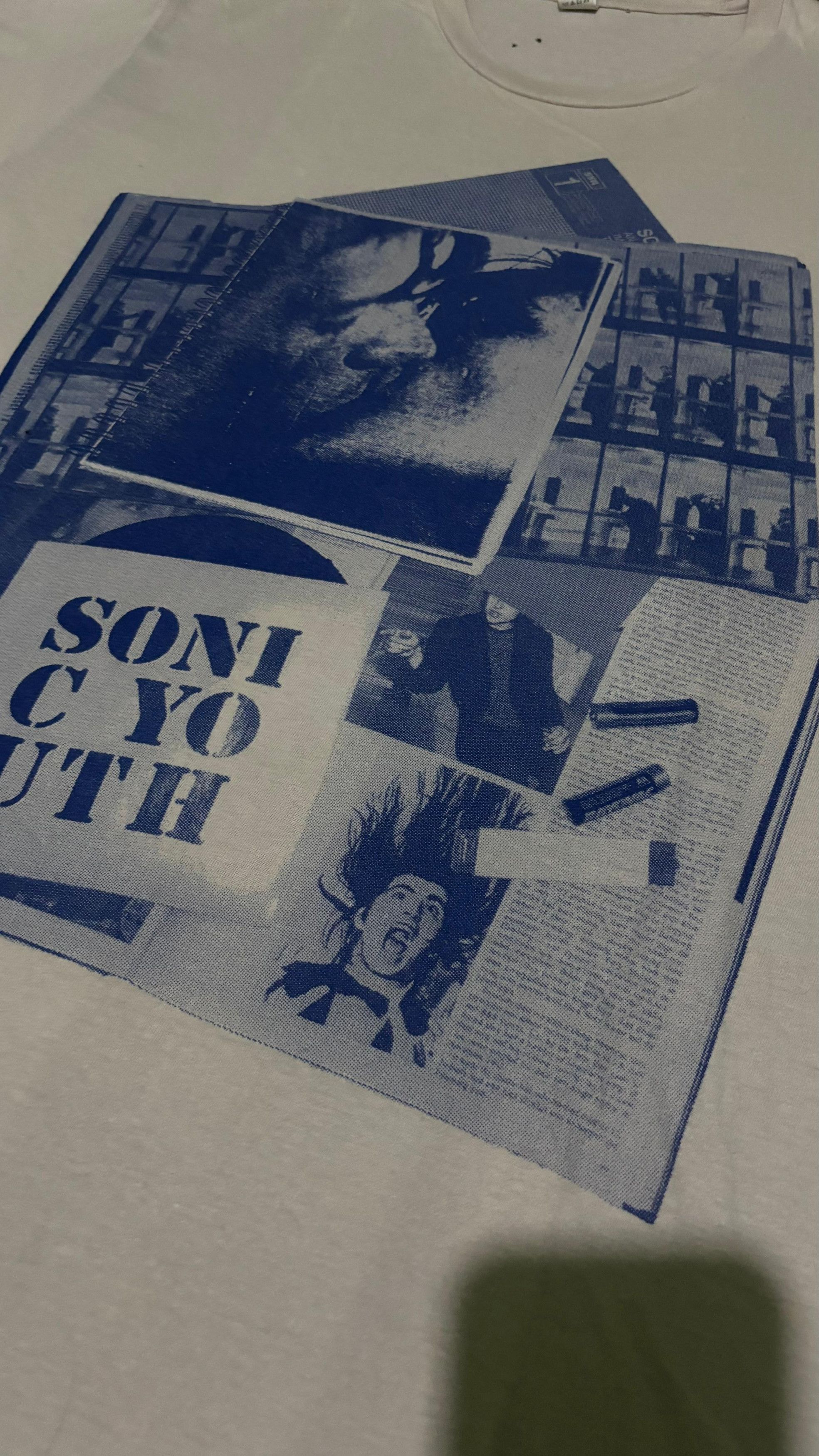 Vintage Vintage Y2k Rare Sonic Youth Shirt Dinosaur jr Nirvana Size US L / EU 52-54 / 3 - 3 Thumbnail