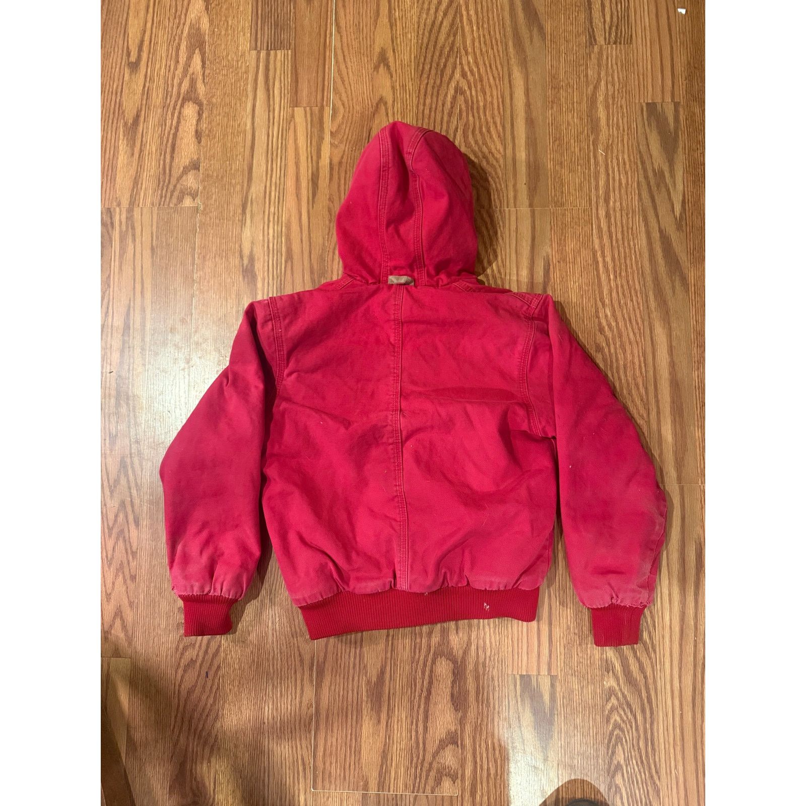 Carhartt Vintage Kids Red Carhartt (Medium 10-12) Size 26 - 5 Thumbnail