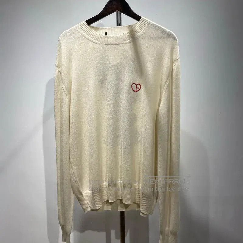 Dior Dior Beige Cashmere Pullover Sweater for Men . Size US L / EU 52-54 / 3 - 1 Thumbnail