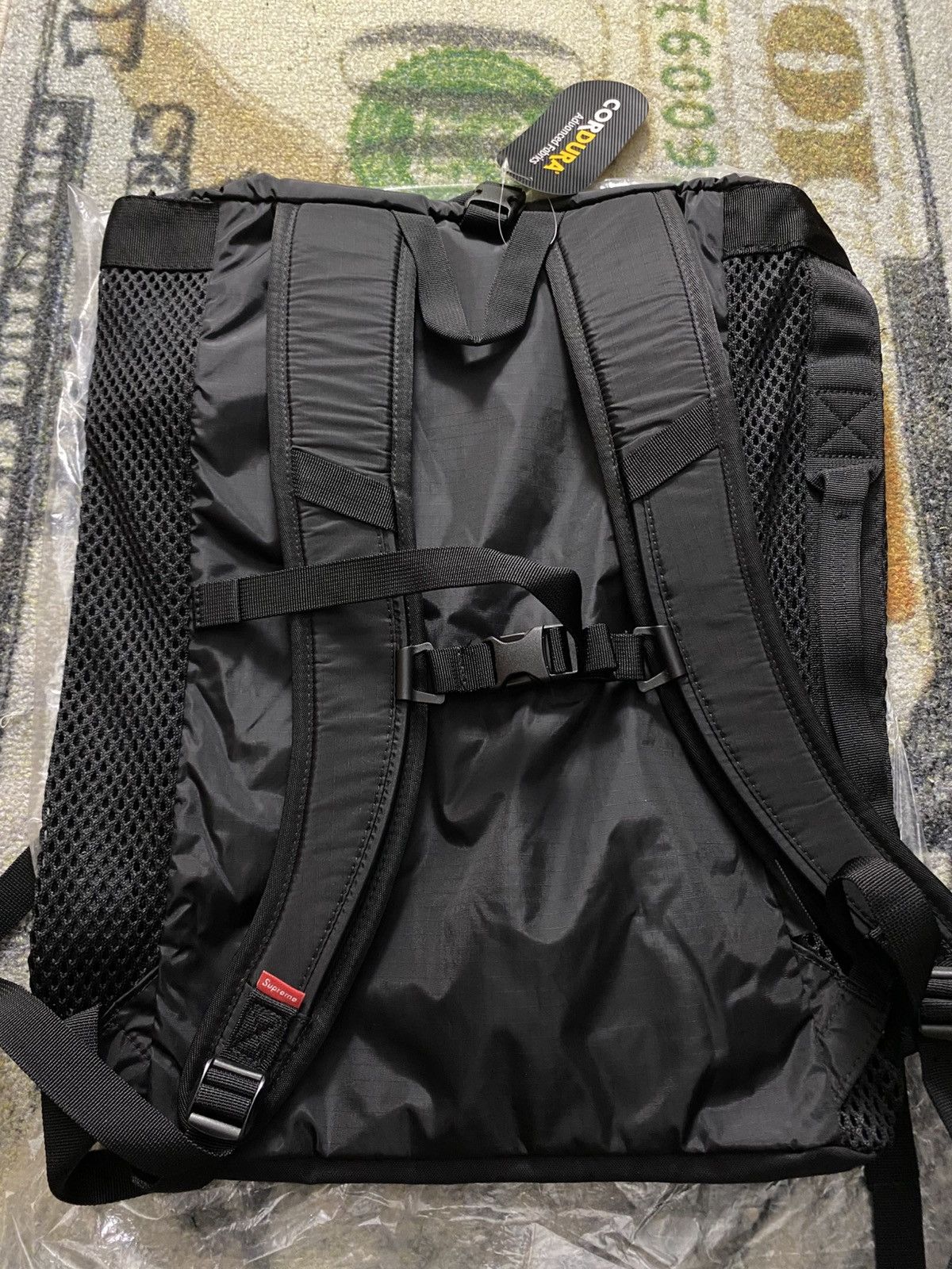 Mesh Backpack Backpack Supreme Black Supreme Mesh Backpack Black