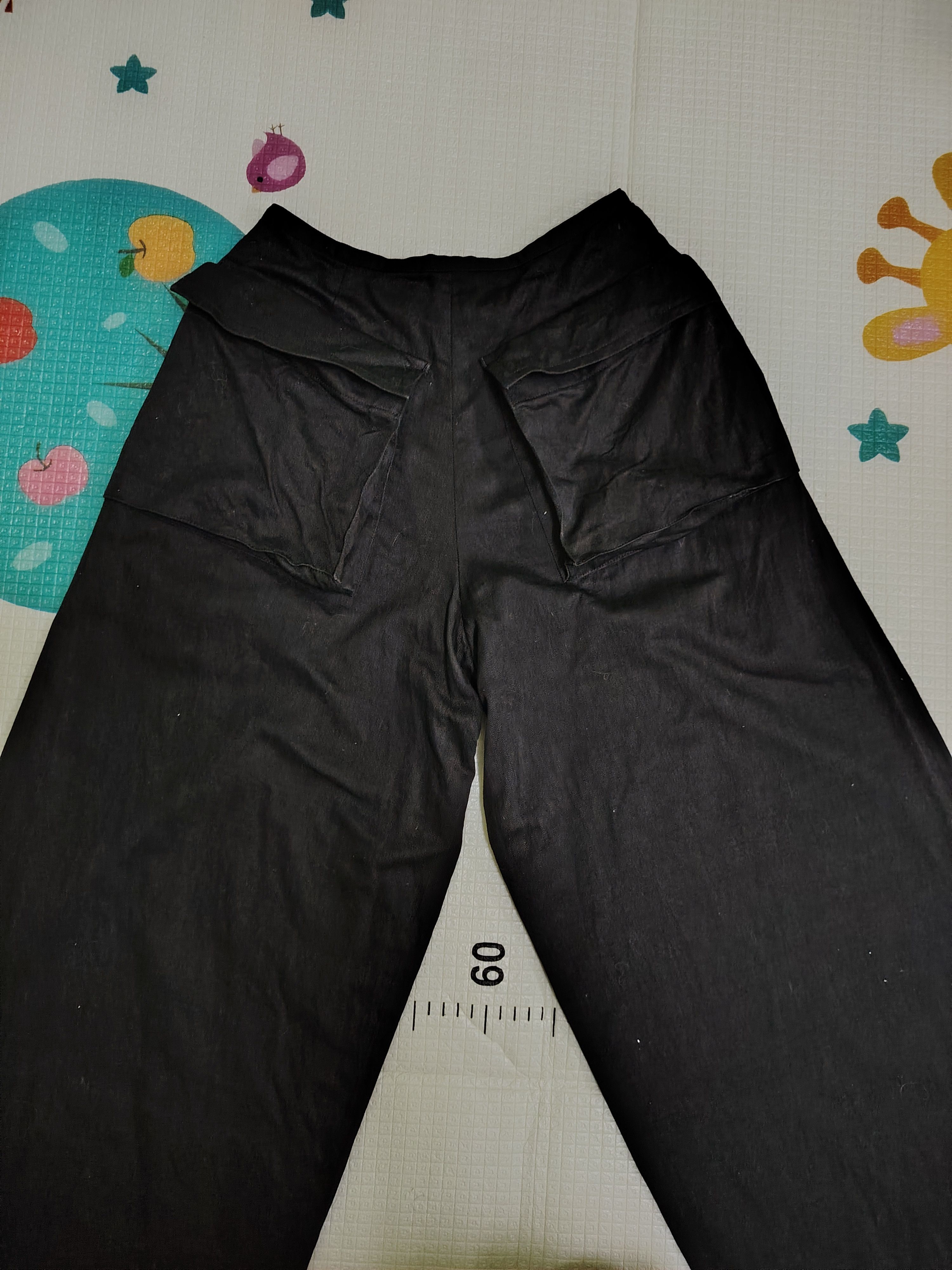 Yohji Yamamoto YOHJI YAMAMOTO Gabardine Tucked Wide Pants Size 25" / US 0 / IT 36 - 9 Thumbnail