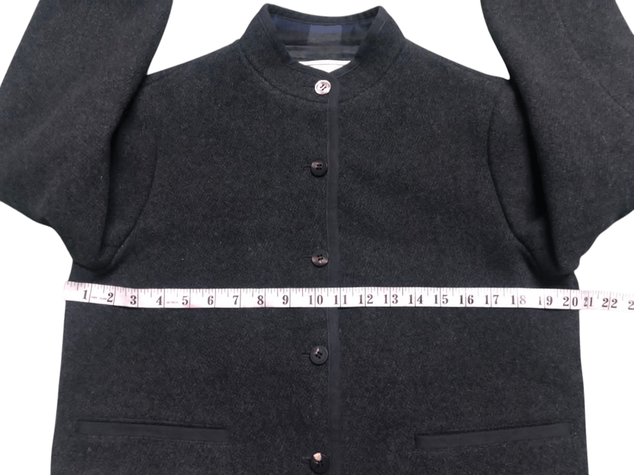 Issey Miyake Mademoiselle Non Non Issey Miyake Baseball Neck Wool Jacket Size US M / EU 48-50 / 2 - 14 Thumbnail