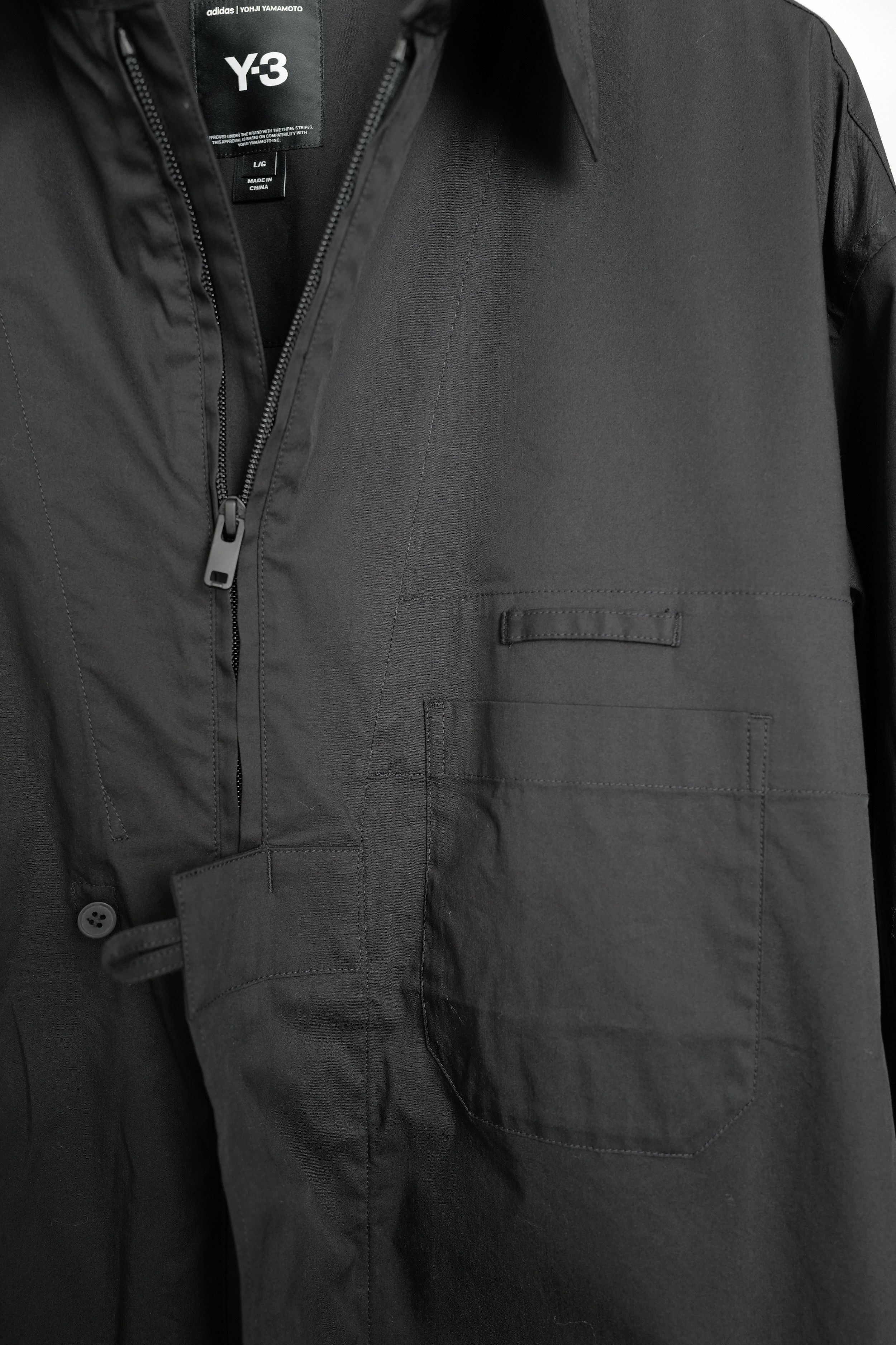 Y-3 Yohji Yamamoto Y-3 Long Shirt Size US L / EU 52-54 / 3 - 15 Thumbnail