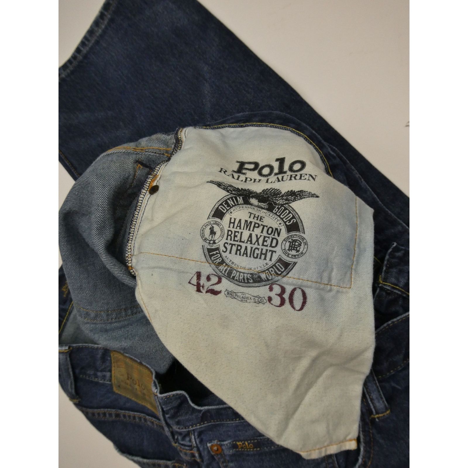 Polo Ralph Lauren Polo Ralph Lauren Hampton Relaxed Straight jeans, 42x30 Size US 42 / EU 58 - 2 Thumbnail
