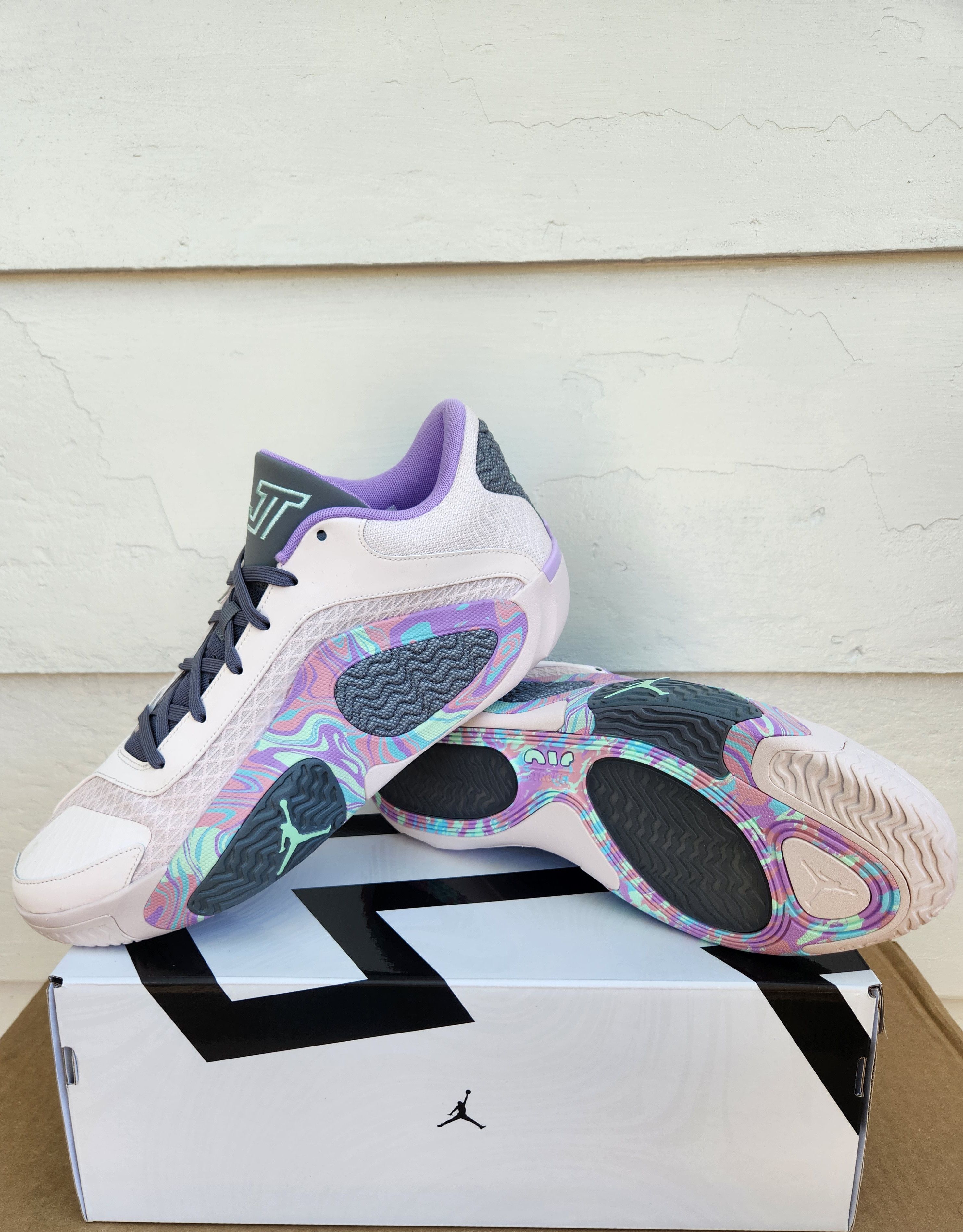 image of Nike Tatum 2 'sidewalk Chalk' Pf Basketball Shoes in Pink, Men's (Size 13)