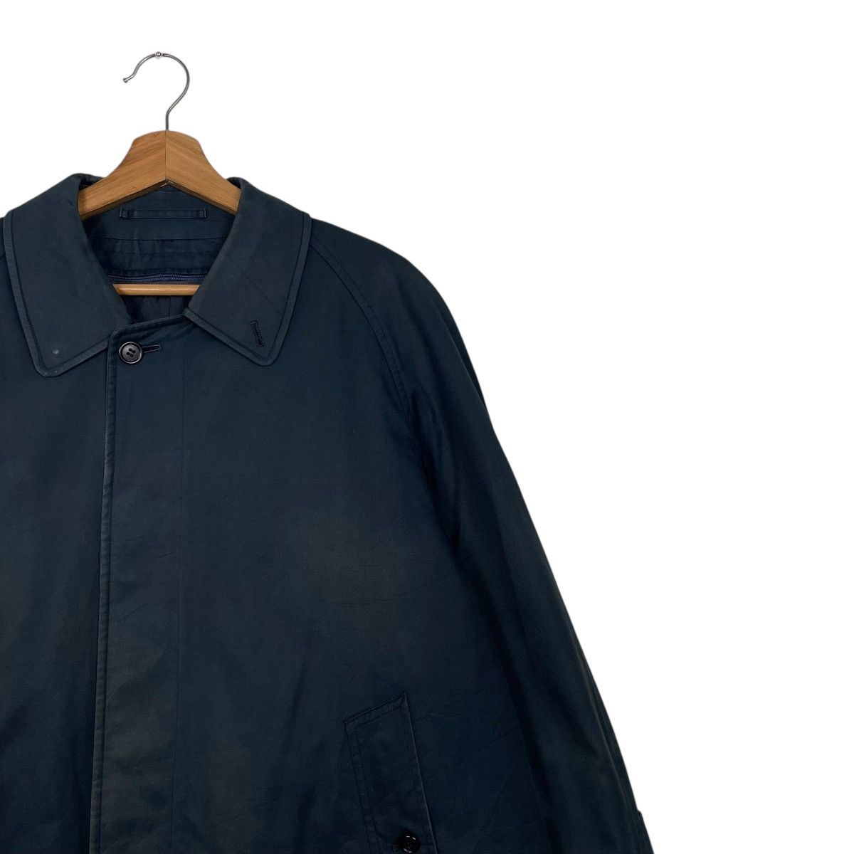 Burberry Vtg Burberrys Wool Trenchcoat Size US M / EU 48-50 / 2 - 6 Thumbnail