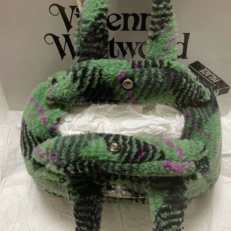 Vivienne Westwood Vivienne Westwood size os Green checked pheasant ball plush Size ONE SIZE - 3 Thumbnail