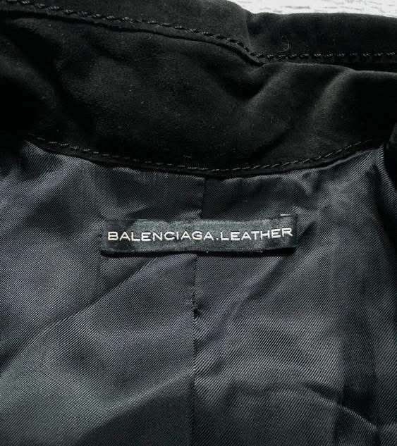 Balenciaga Balenciaga Suede moto jacket biker Size S / US 4 / IT 40 - 9 Thumbnail