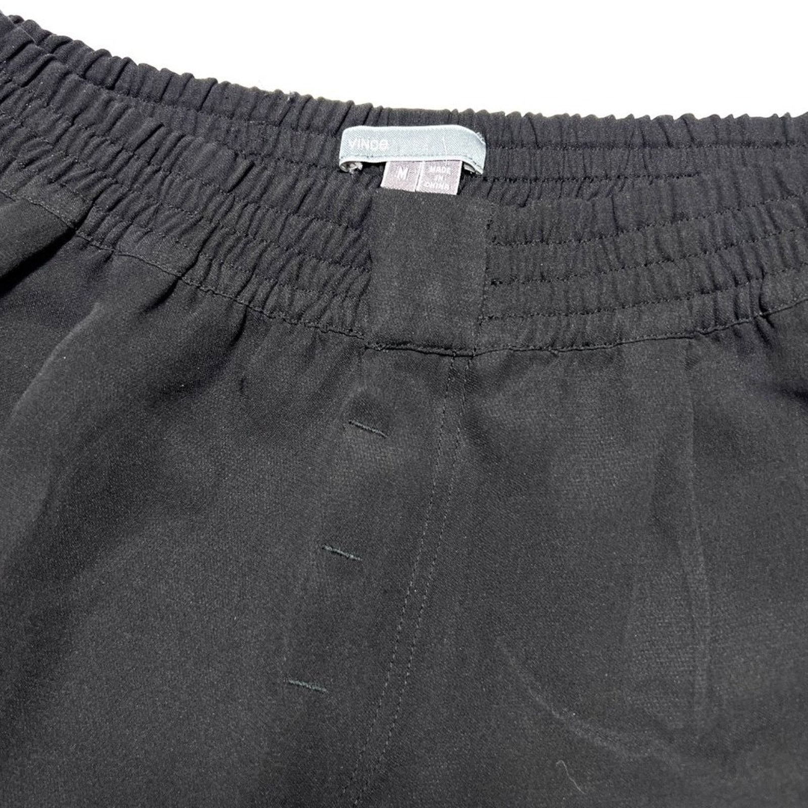 Vince Vince 100% Silk Jogger Pants Black Size M Lounge Trousers Size 28" / US 6 / IT 42 - 8 Thumbnail