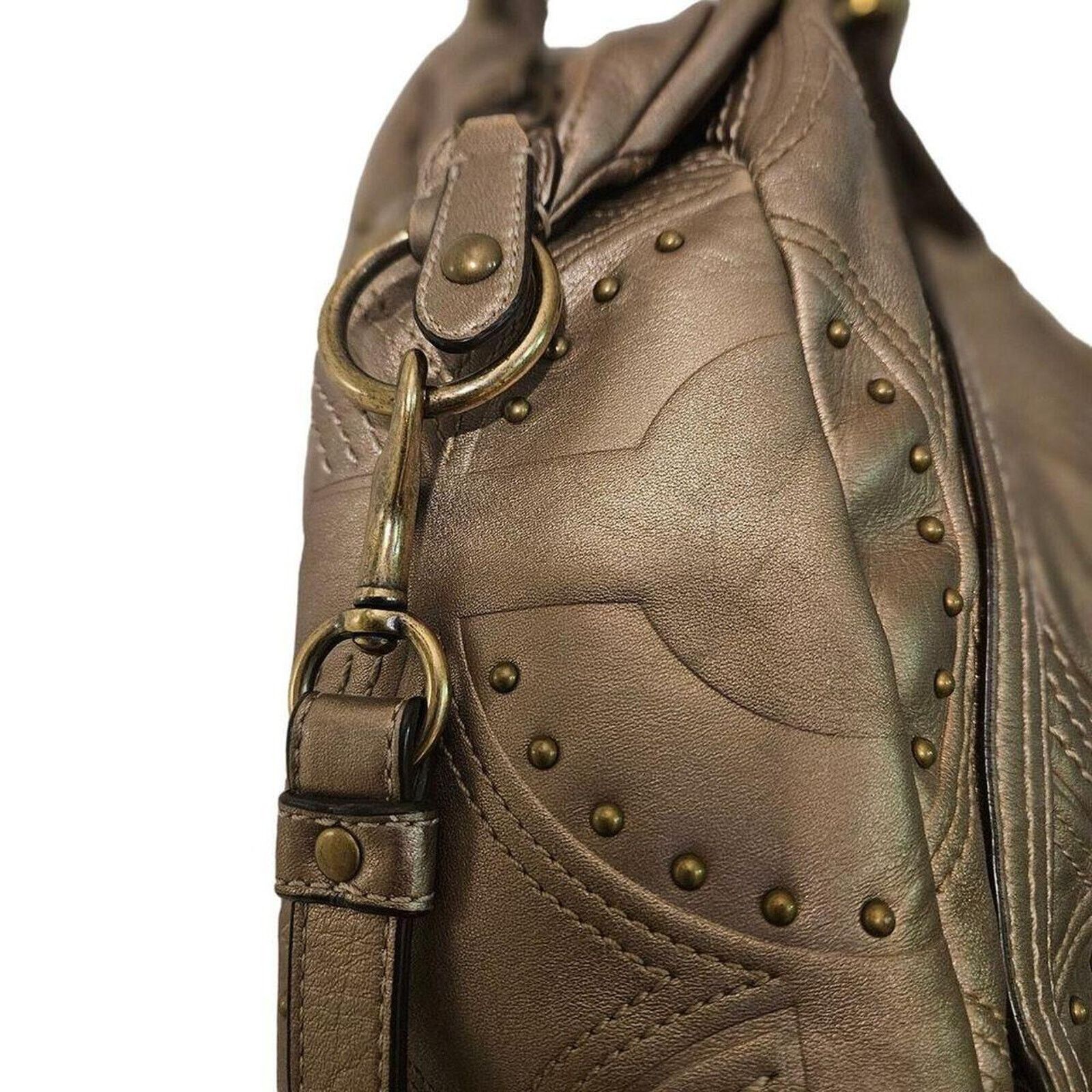 Coach Coach c1087 bronze metal embossed Size ONE SIZE - 5 Thumbnail
