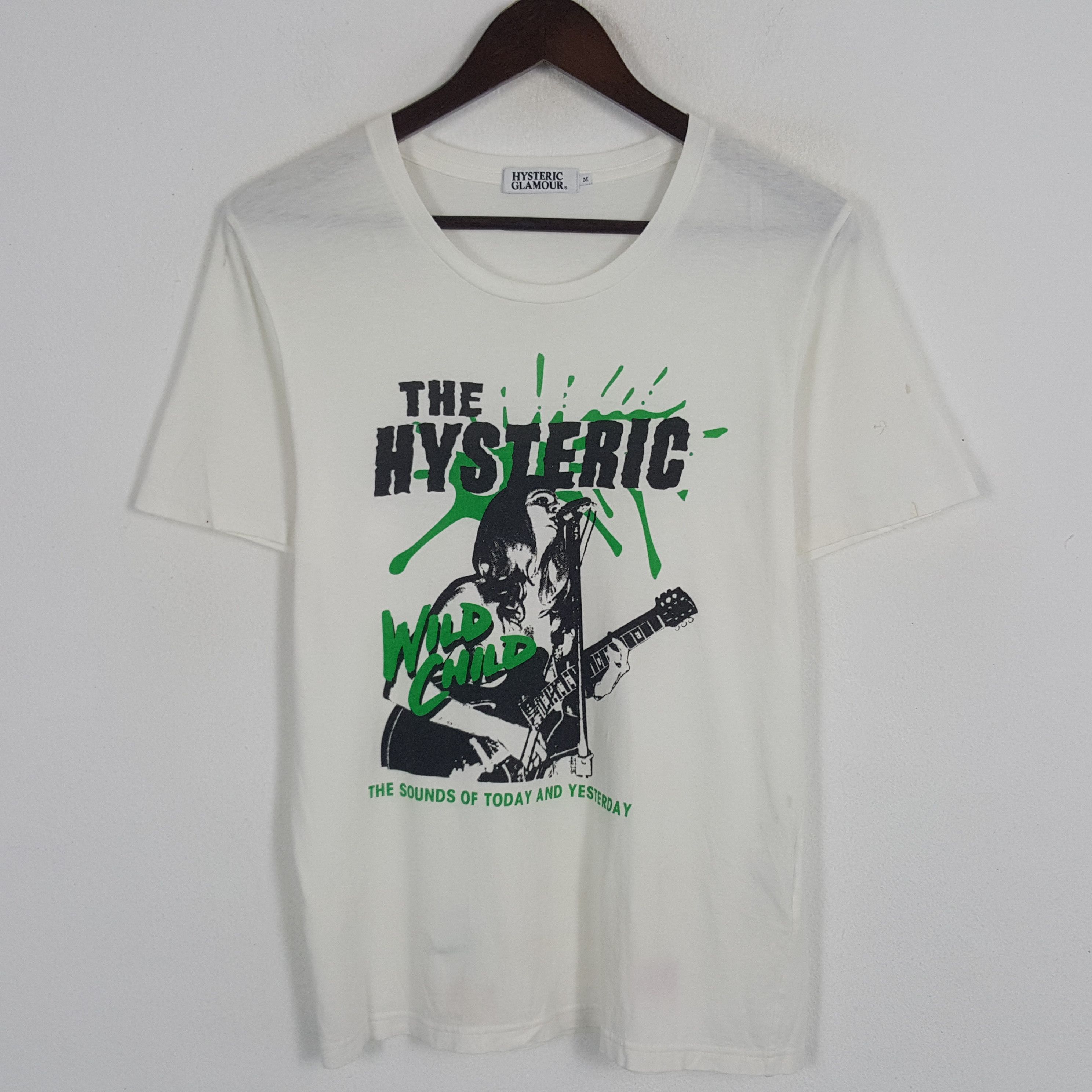 Hysteric Glamour × Vintage Vintage The Hysteric by Hysteric Glamour Rock Tshirt Size US M / EU 48-50 / 2 - 1 Thumbnail