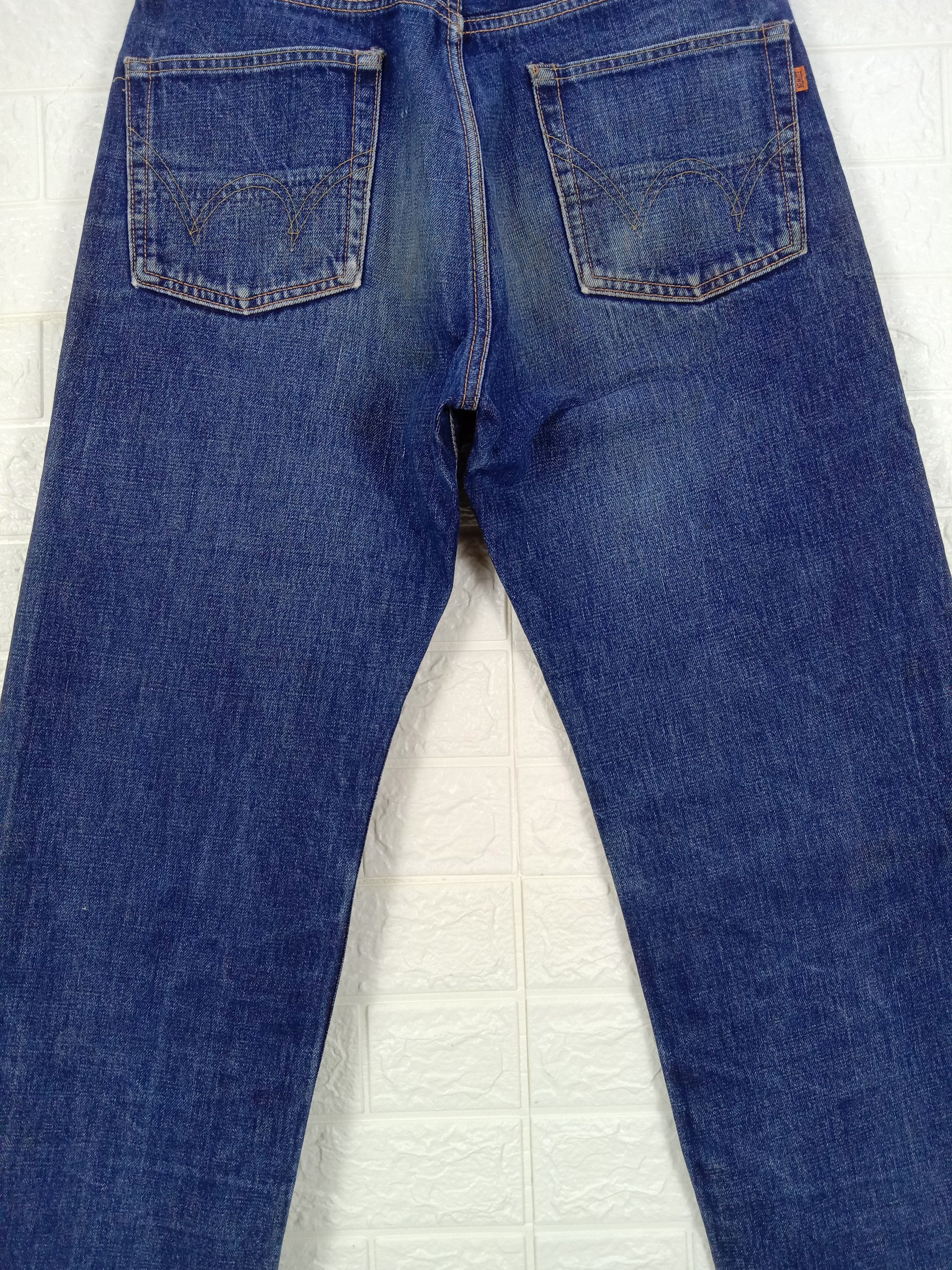 Edwin Vintage Edwin 505x Selvedge Jeans Orange Tab Denim Size US 31 - 8 Thumbnail