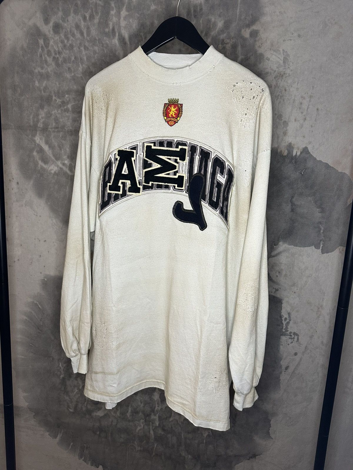 【値下げ可】balenciaga skater longT Balenciaga Balenciaga Skater Long sleeve oversized shirt