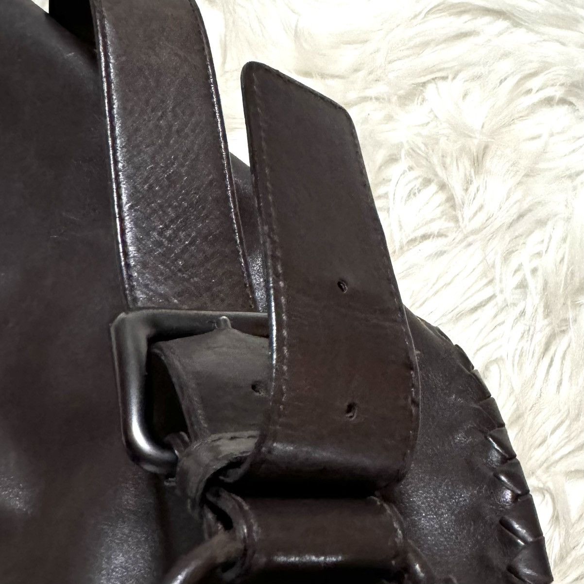 Bottega Veneta Bottega Veneta Intrecciato Piping Leather Shoulder Bag Size ONE SIZE - 16 Thumbnail