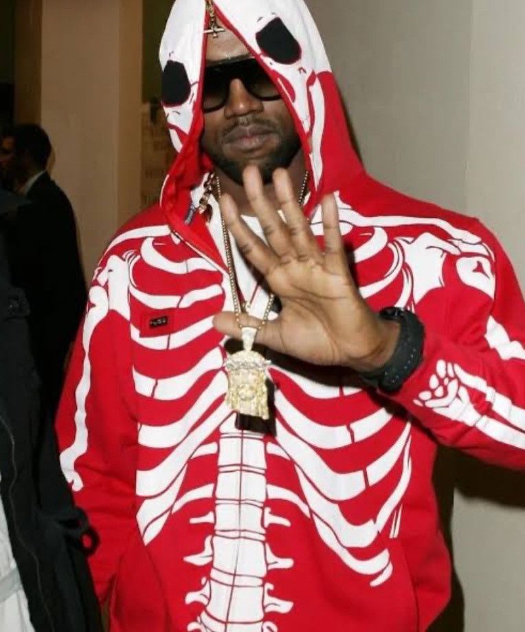 LRG × Vintage Rare LRG Dead Serious Skeleton Ziphoodie Glow In The Dark Size US XL / EU 56 / 4 - 22 Thumbnail
