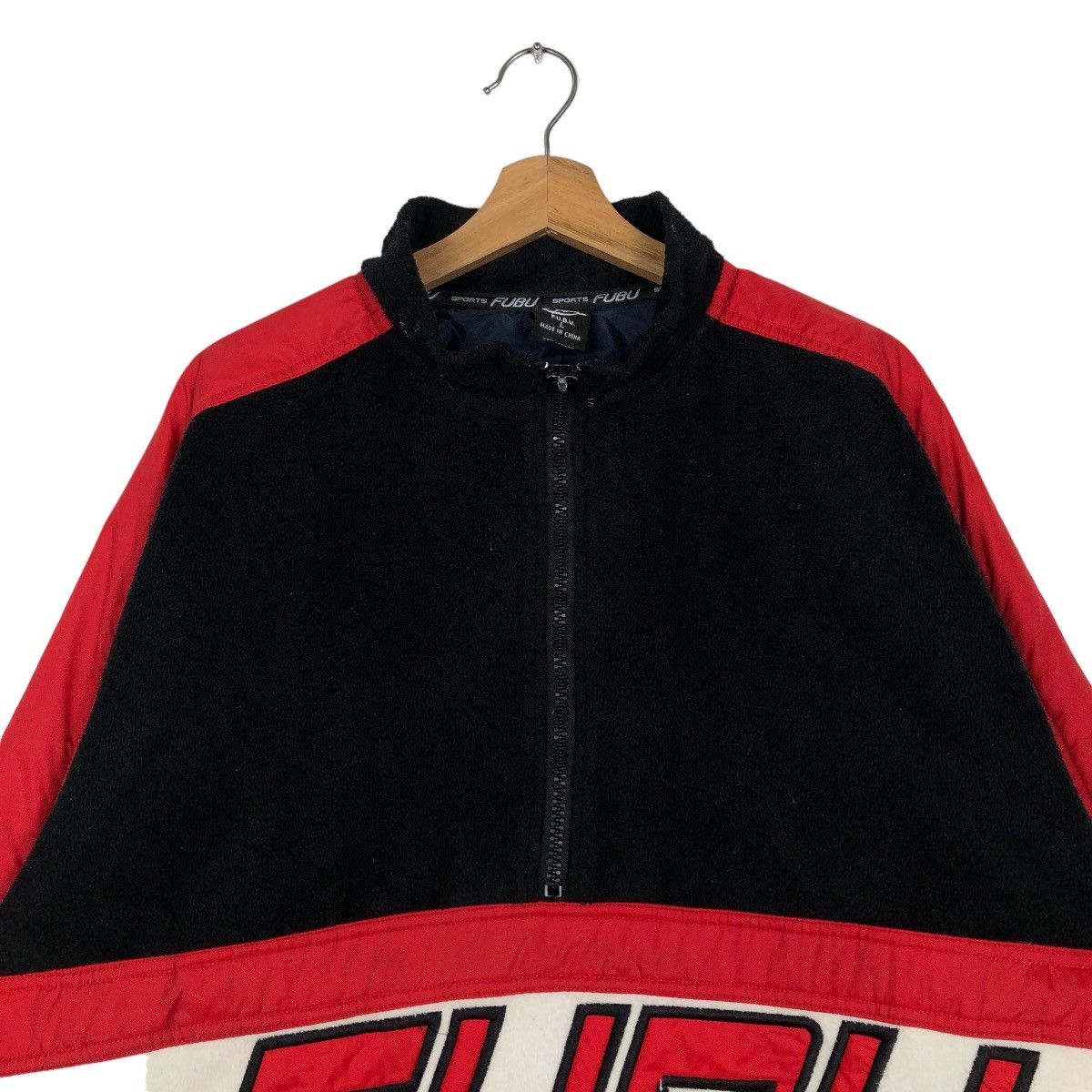 Japanese Brand 🔥Streetwear Design Spell Out Big Logo Fubu Sport Japan Size US L / EU 52-54 / 3 - 2 Thumbnail