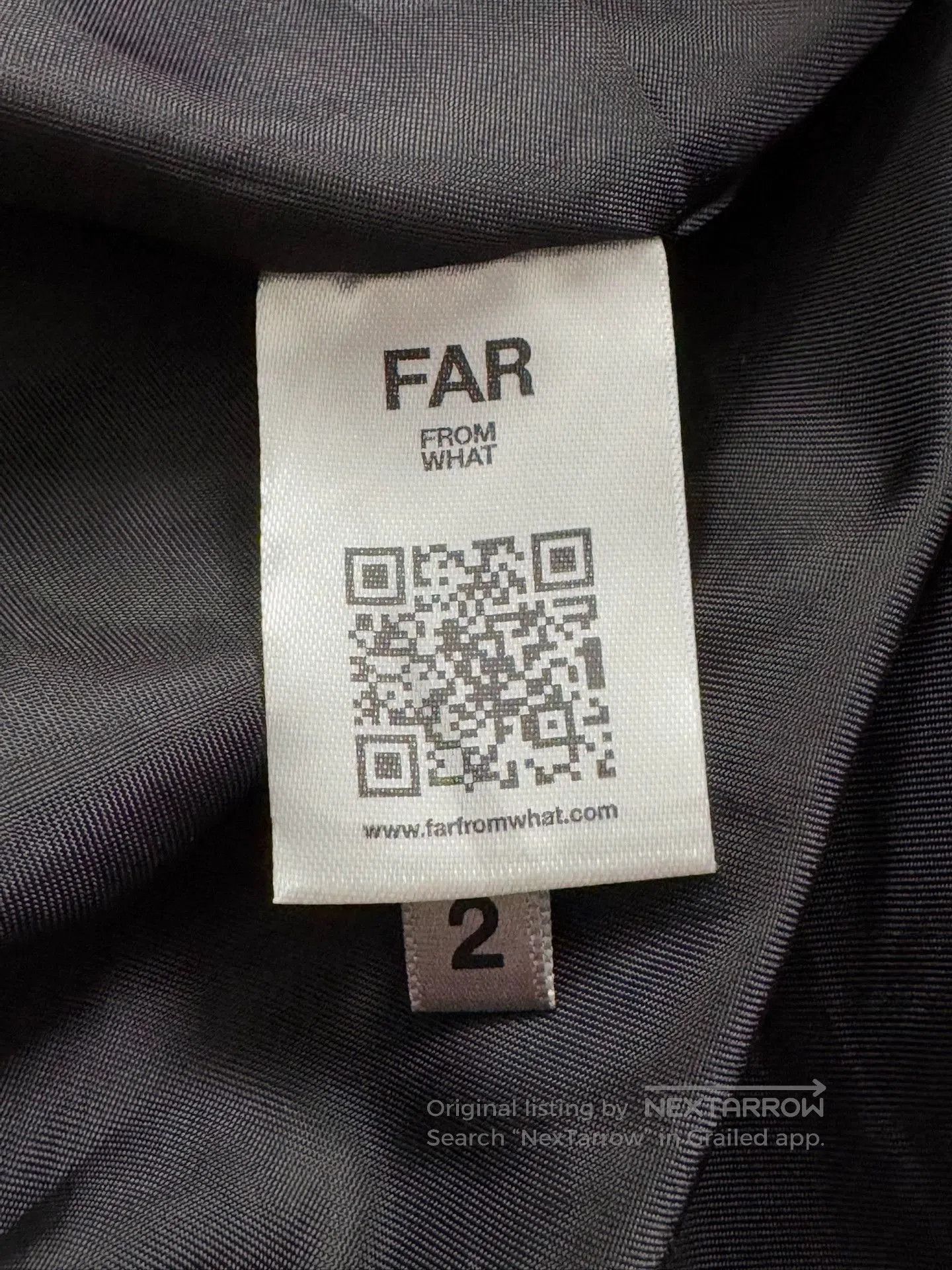 FAR FROM WHAT farfromwhat oversized cotton jacket size 2. Size US M / EU 48-50 / 2 - 8 Thumbnail