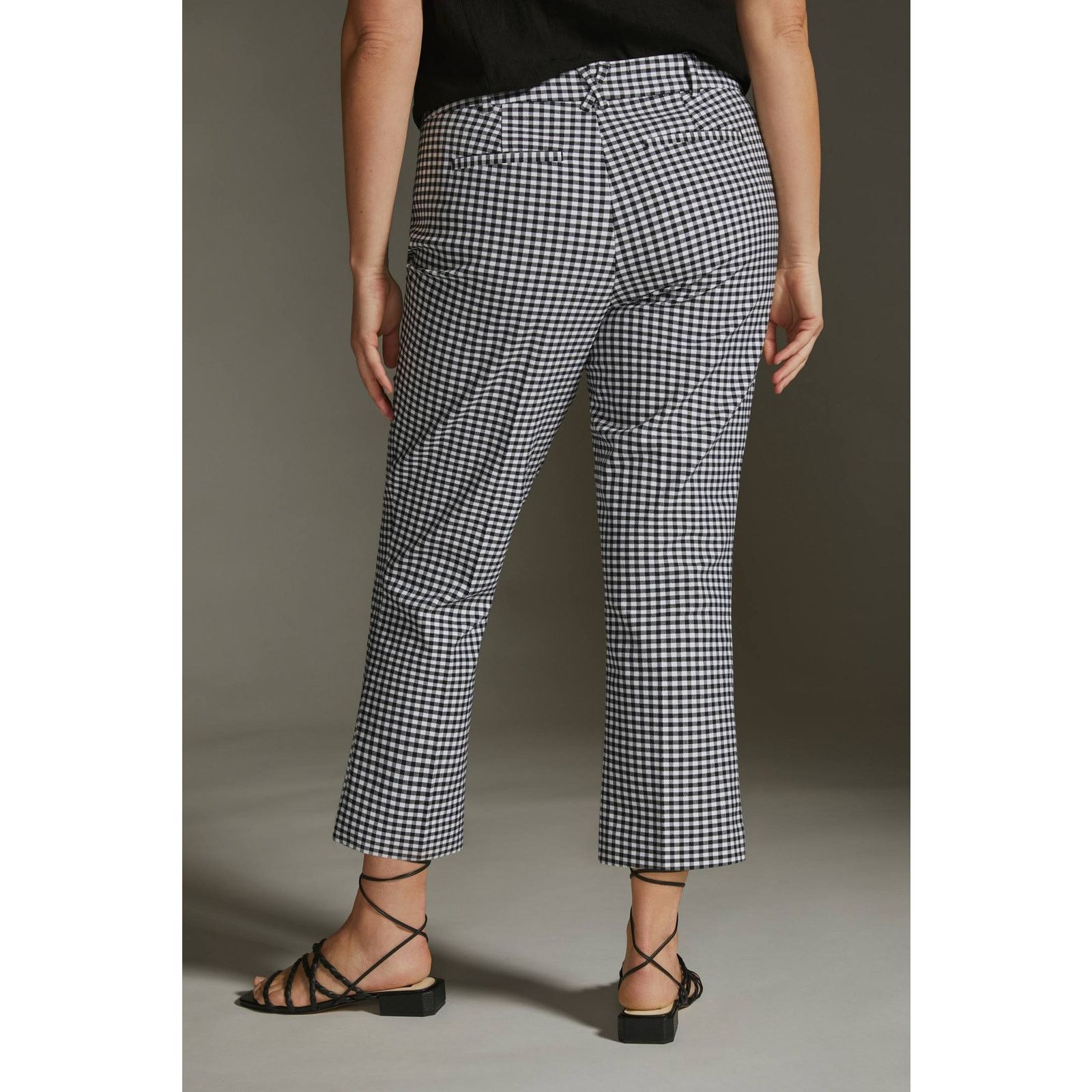 Anthropologie New Anthropologie The Essential Slim Kick Flare Pants US4 Size 27" / US 4 / IT 40 - 4 Thumbnail