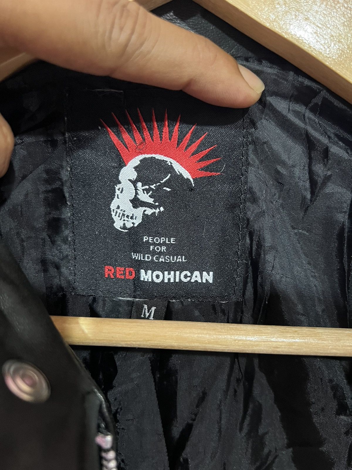 Japanese Brand Red Mohican distressed punk leather jacket Size M / US 6-8 / IT 42-44 - 11 Thumbnail