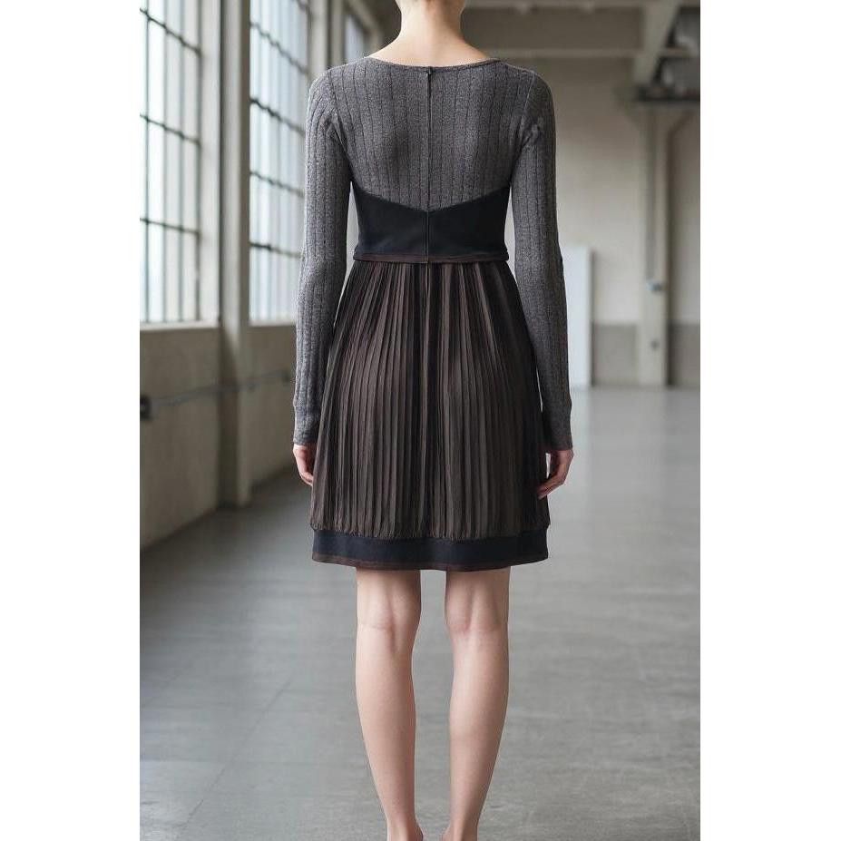 Cop Copine The Cop Copine Neutral Multi Fabrics Dress Size ONE SIZE - 3 Thumbnail