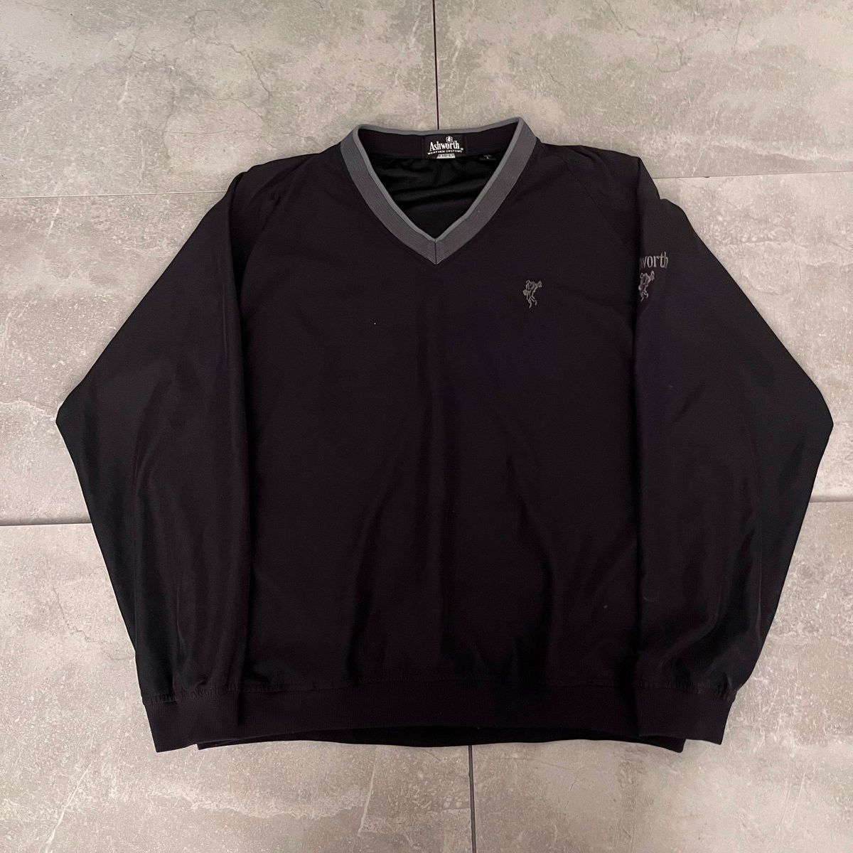 Ashworth Ashworth Weather Systems V-Neck Pullover Black L Size US L / EU 52-54 / 3 - 2 Thumbnail