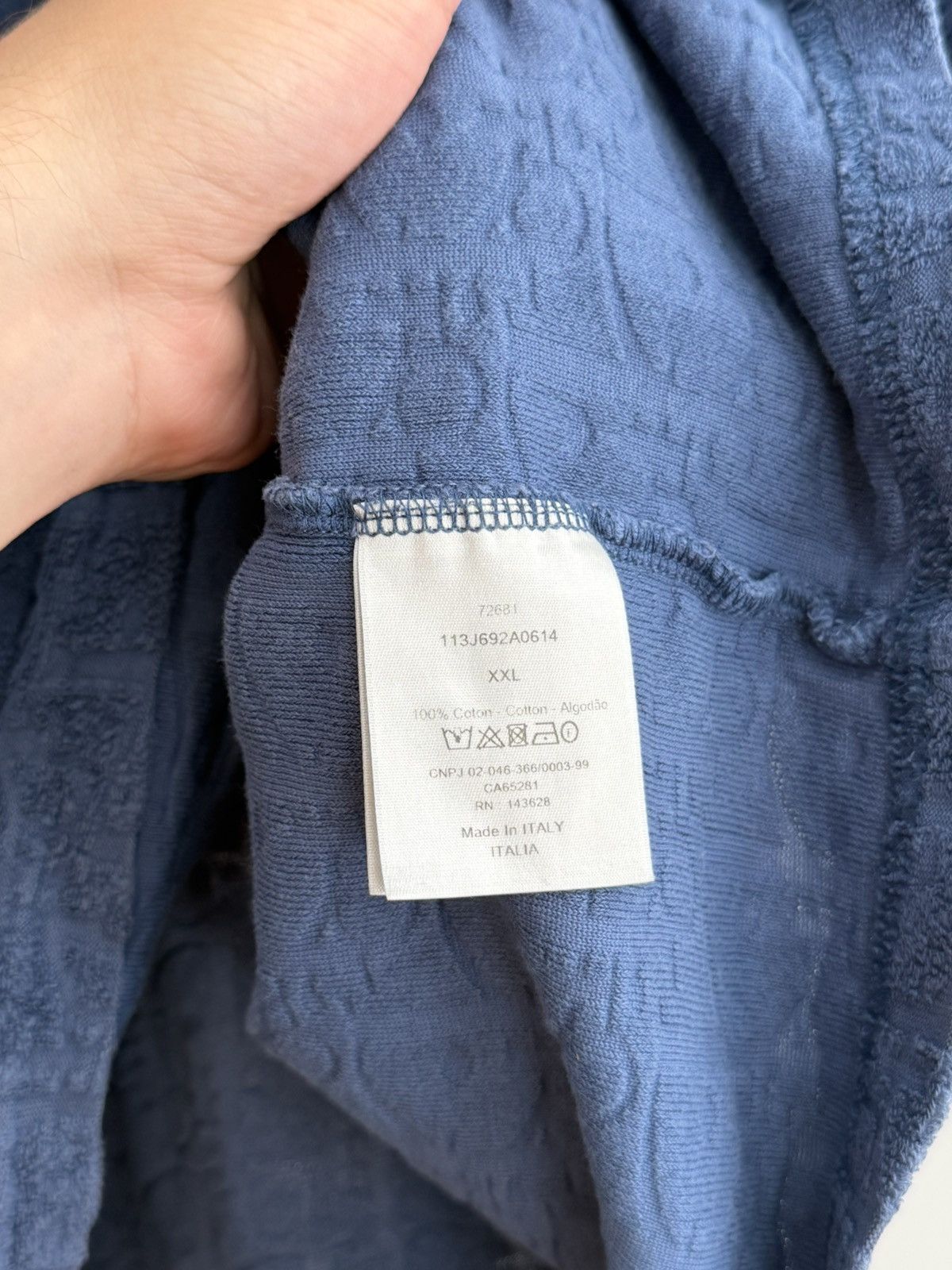 Dior Dior Oblique T-Shirt Size US XXL / EU 58 / 5 - 7 Thumbnail