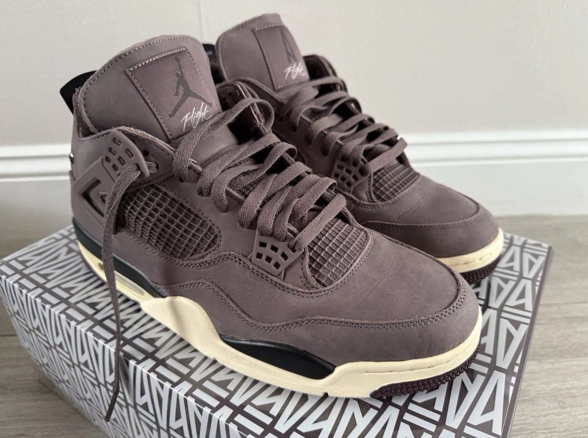 A Ma Maniere × Jordan Brand A Ma Maniere Air Jordan 4 Retro DV6773-220 Violet Ore Sz 12 Size US 12 / EU 45 - 4 Thumbnail
