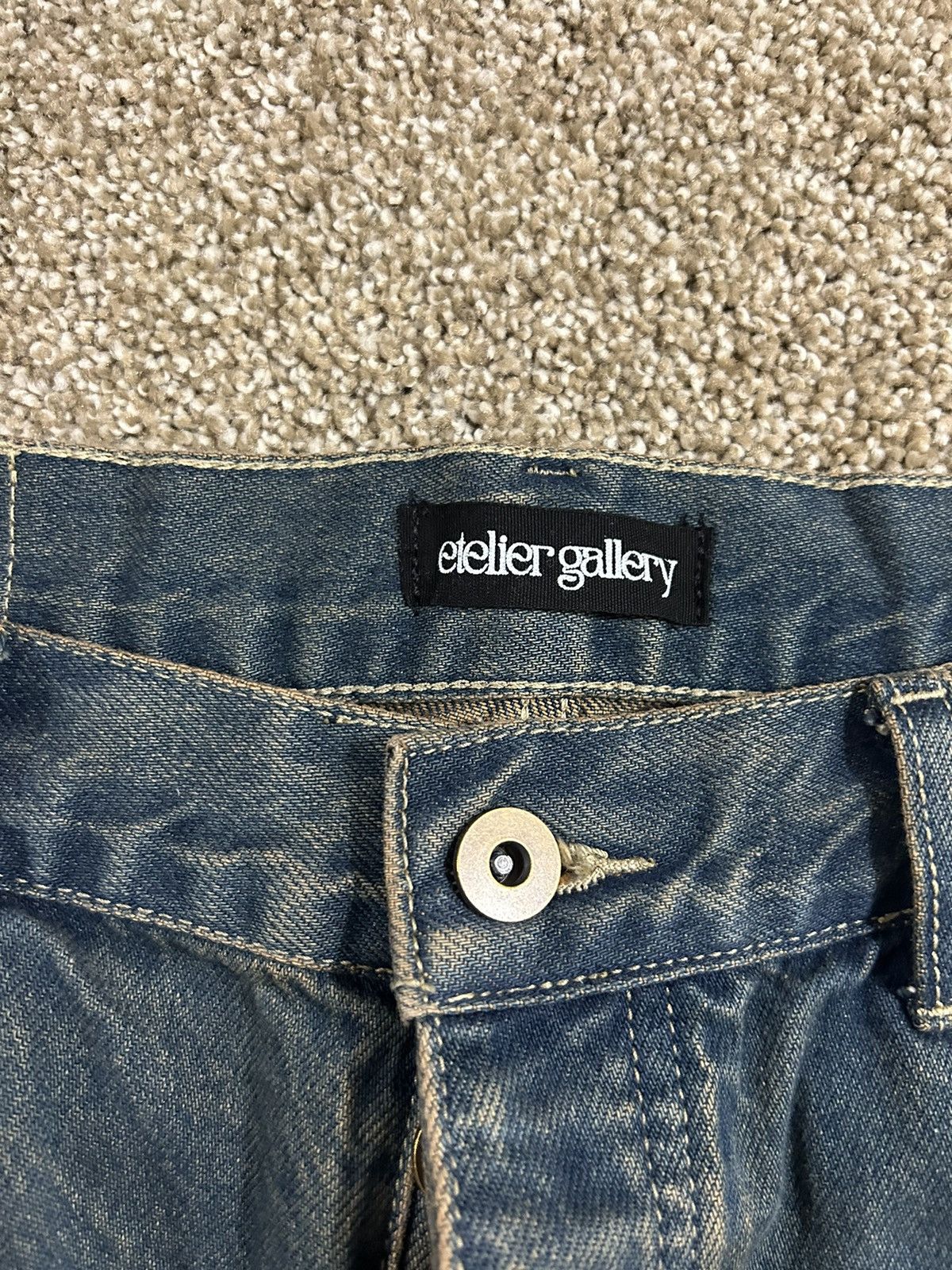 Etelier Gallery Etelier Gallery Vintage Blue Tusk Denim Size US 32 / EU 48 - 3 Thumbnail