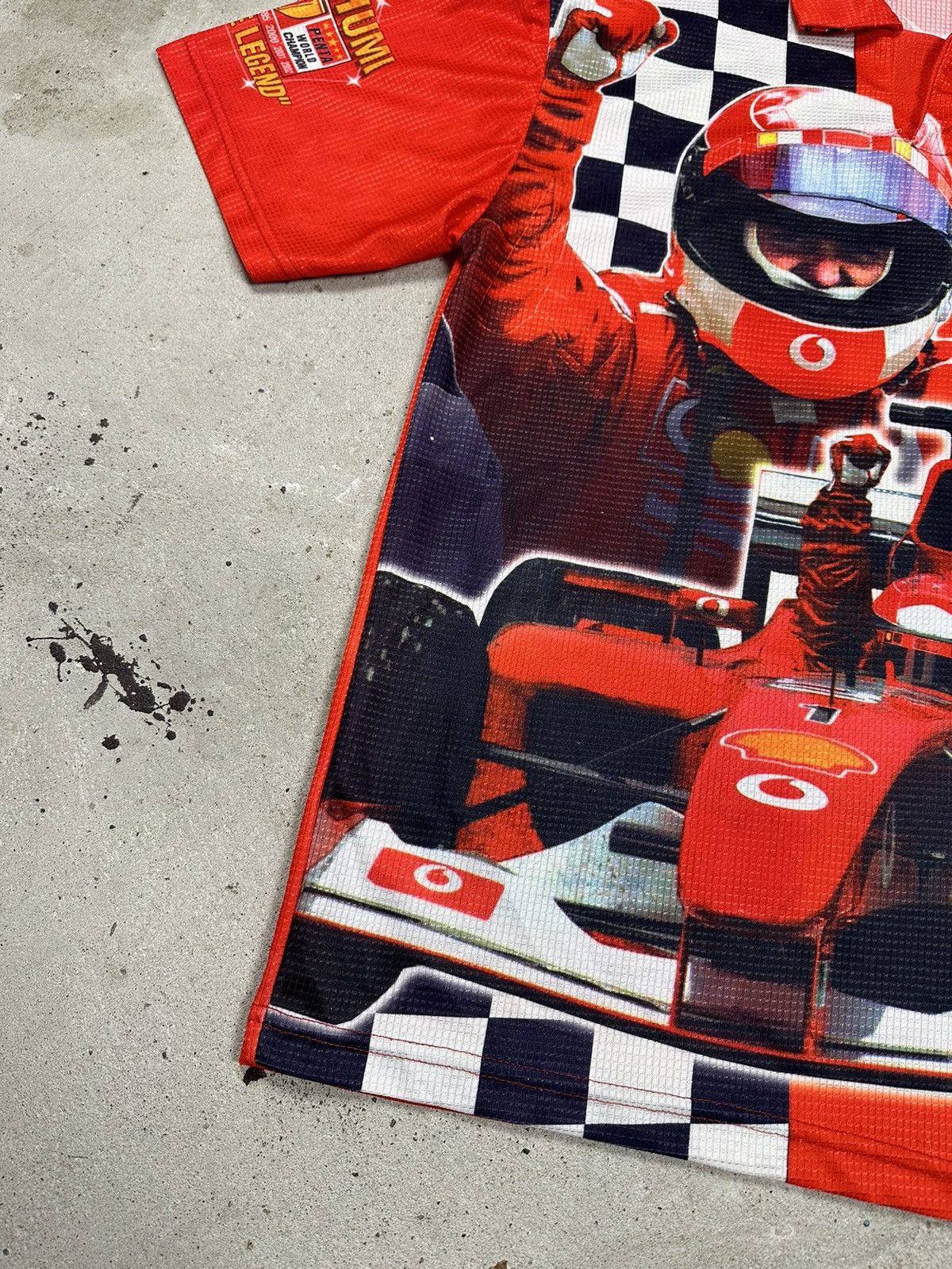 Ferrari × Formula 1 × Vintage Vintage Y2K Ferrari Michael Schumacher Formula Uno Jersey Size US M / EU 48-50 / 2 - 3 Thumbnail