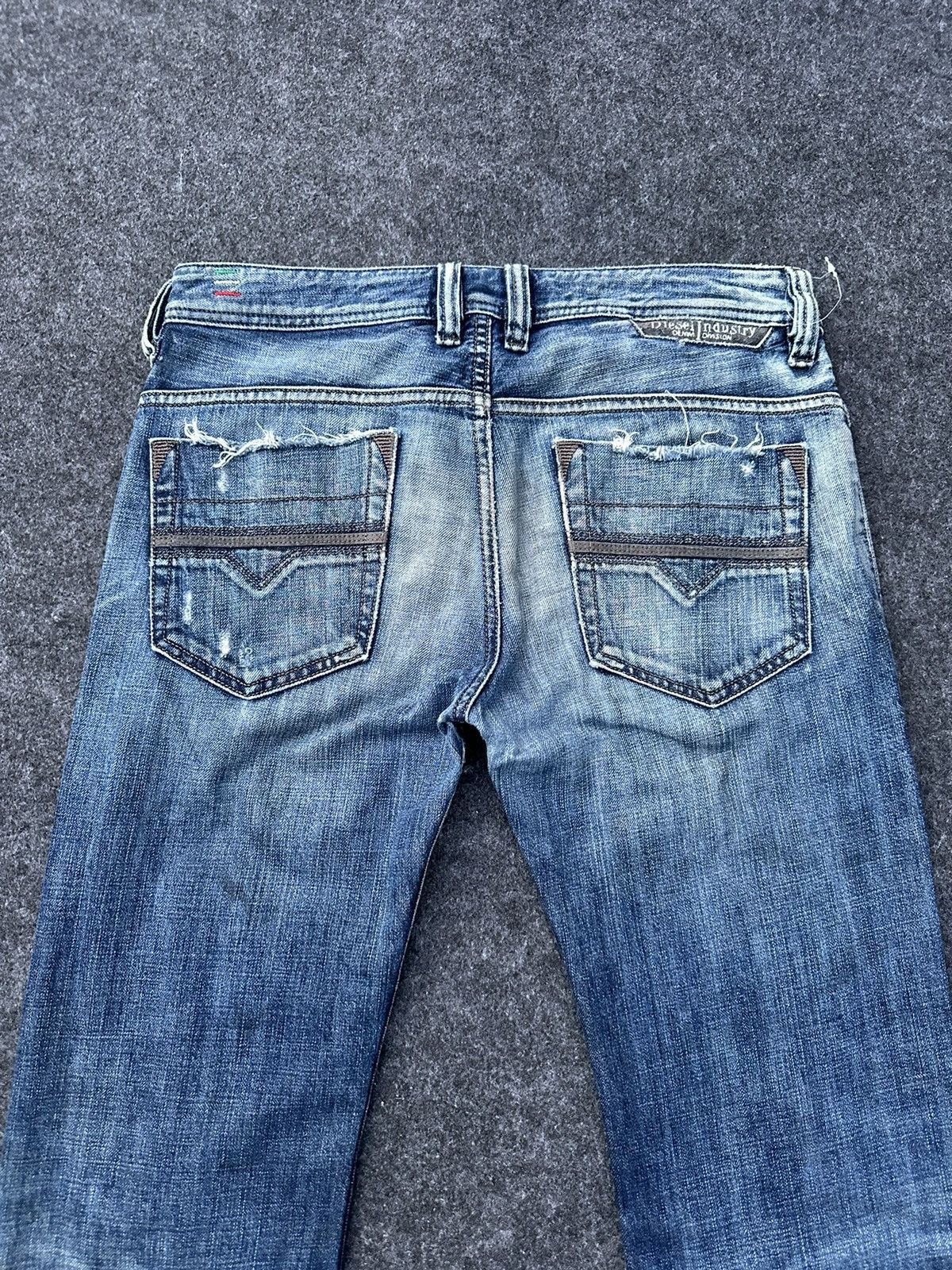 Diesel Vintage Diesel Italy Safado Distressed Denim 29x30 D6 Size US 29 - 4 Thumbnail