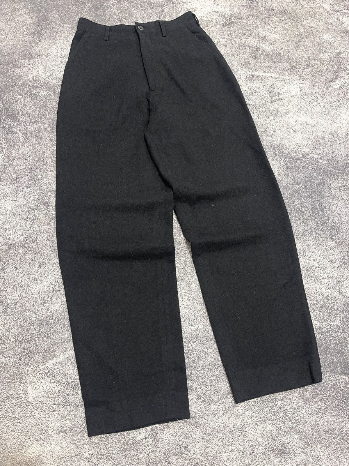 Y's for Men 80’s Y’s Trouser Wool Baggy Size US 28 / EU 44 - 2 Thumbnail