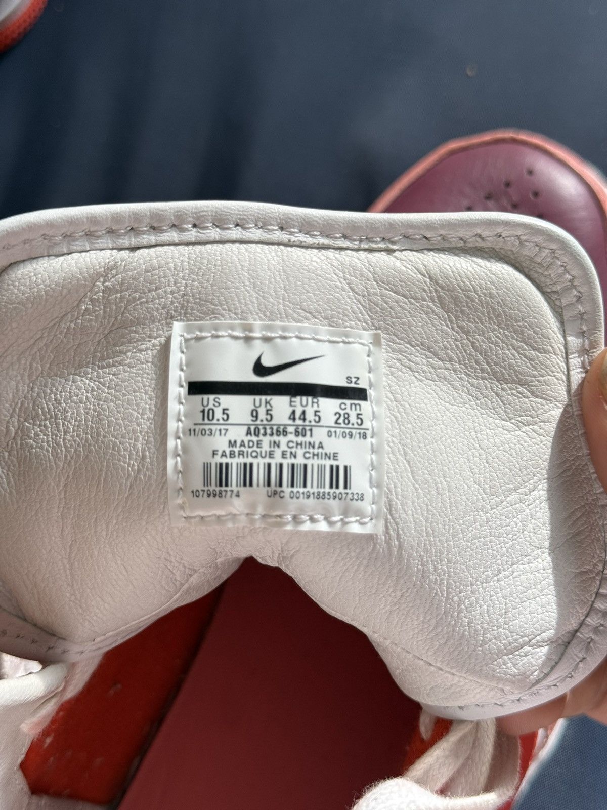 Nike × Riccardo Tisci Nike Ricardo Tisci Air Force 1 High Size US 10.5 / EU 43-44 - 5 Thumbnail