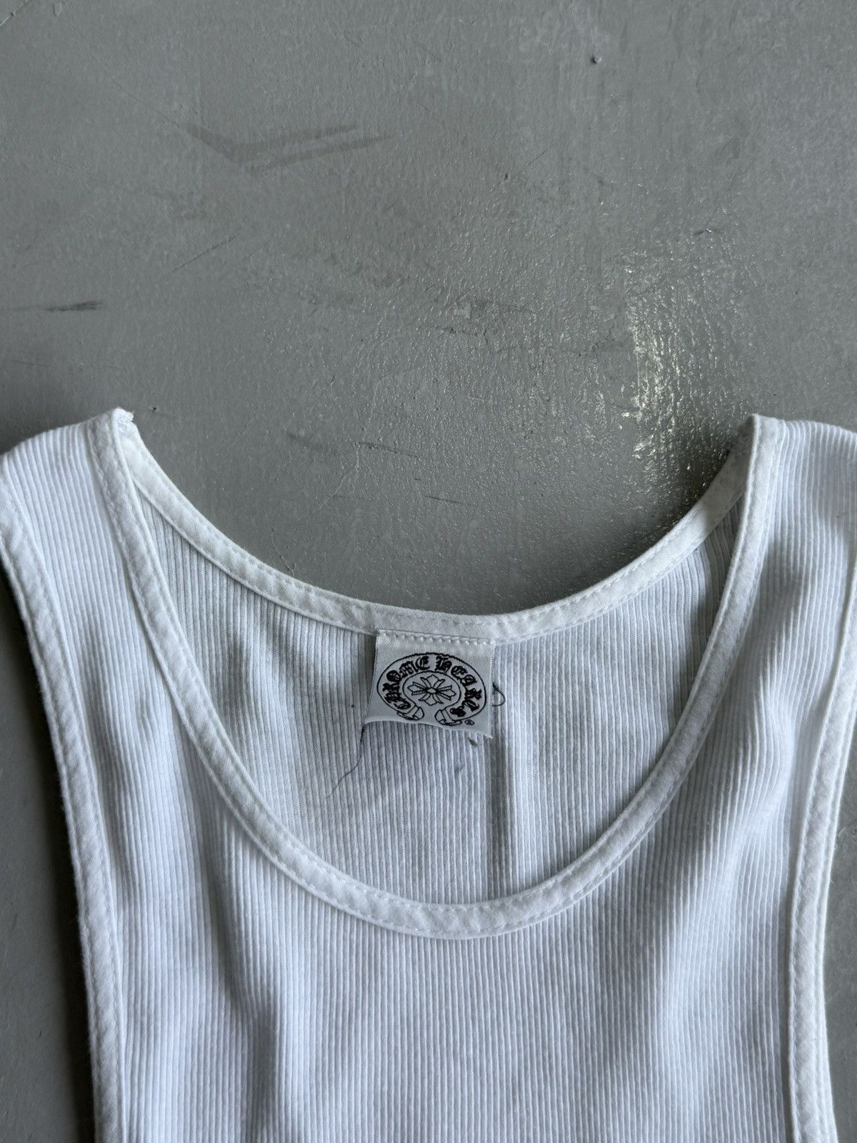 Chrome Hearts Rare 90s - Cross Logo T-Bar Tanktop Size M / US 6-8 / IT 42-44 - 8 Thumbnail