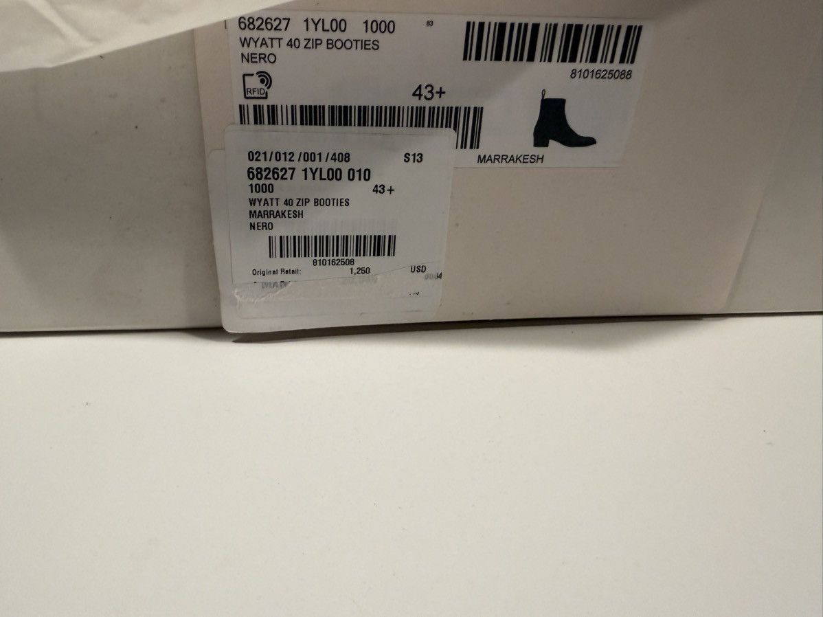 Saint Laurent Paris SAINT LAURENT Leather Chelsea Boots 43.5/10.5 Size US 10.5 / EU 43-44 - 9 Thumbnail