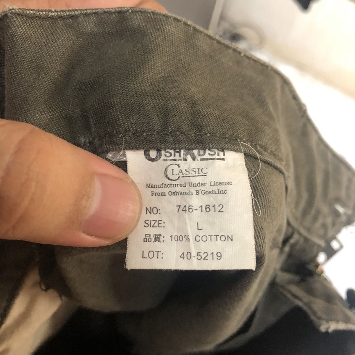 Japanese Brand × Oshkosh DL Oshkosh Green Cargo Multipocket Pants #C670 Size US 30 / EU 46 - 18 Thumbnail
