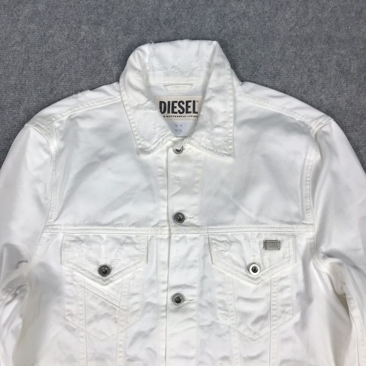 Diesel DIESEL FOR SUCCESSFULLY LIVING DISTRESSED STYLE JACKET Size US L / EU 52-54 / 3 - 2 Thumbnail