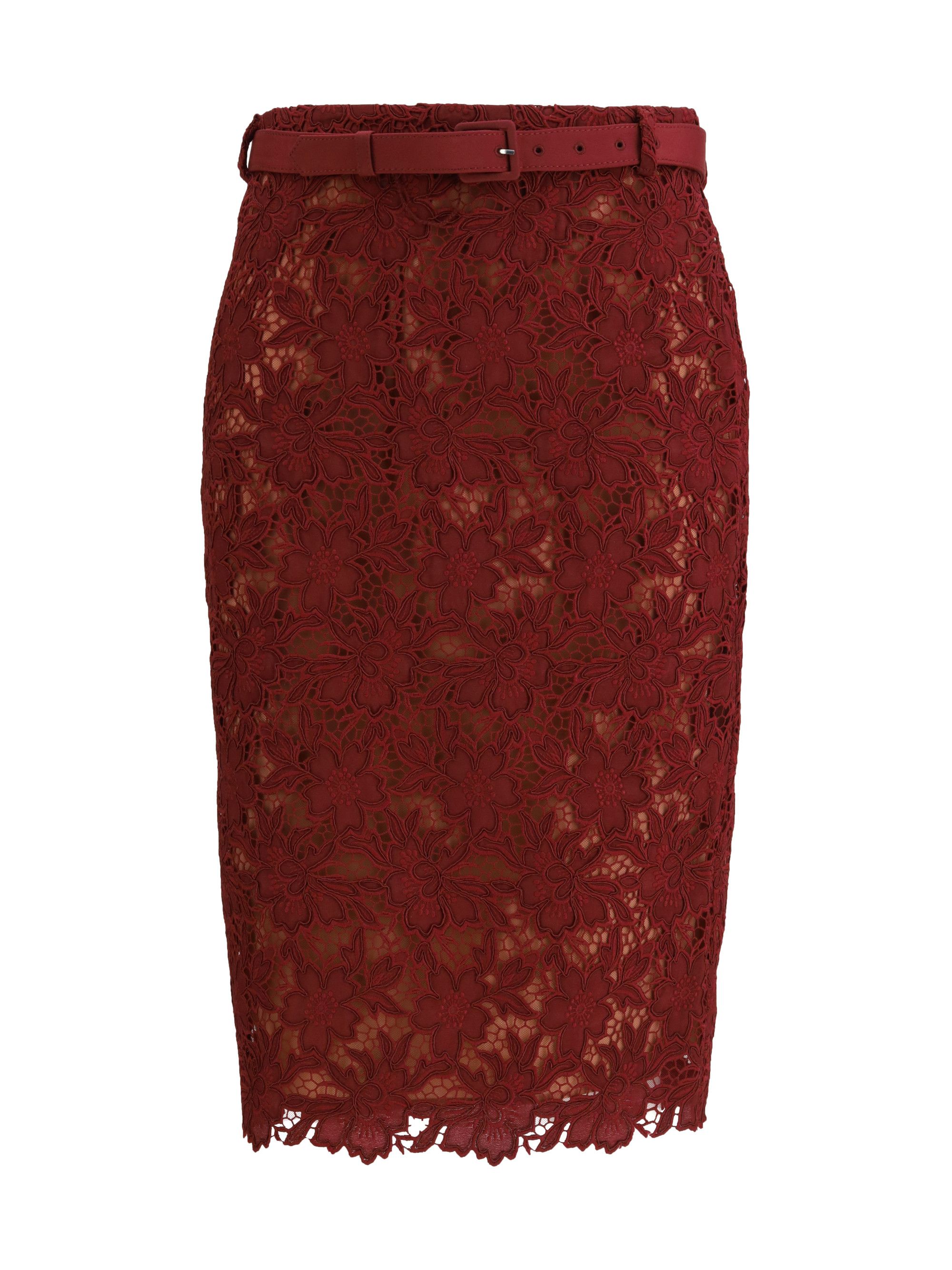 Self-Portrait Guipure lace midi Skirt Size 27" / US 4 / IT 40 - 1 Thumbnail