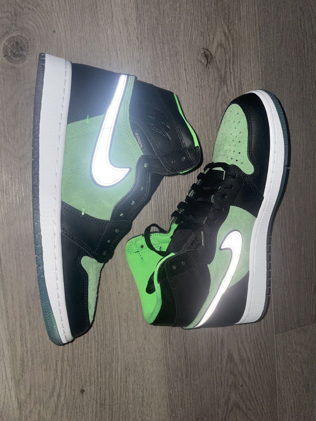 Jordan Brand Jordan 1 zoom air incredible hulk Size US 9.5 / EU 42-43 - 1 Thumbnail