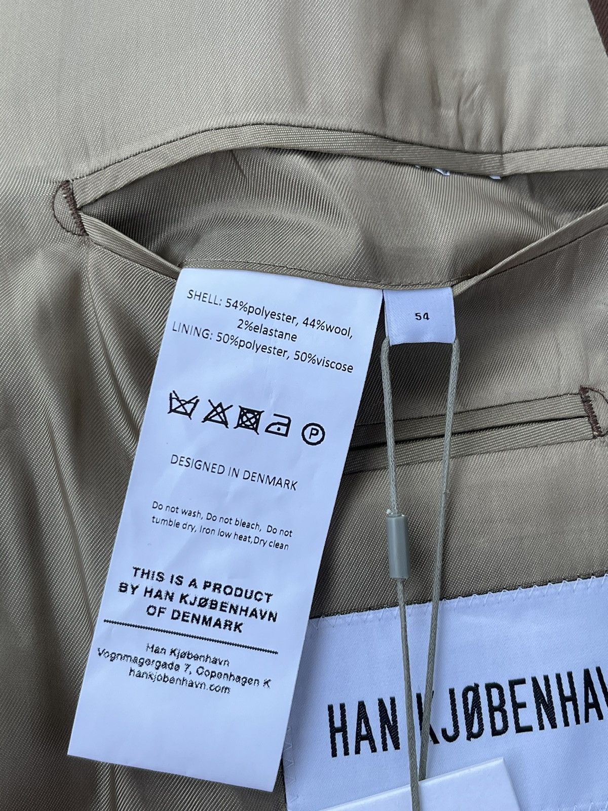 Han Kjobenhavn !DS! AW22 Han Kjobenhavn Boxy Suit Brown Suit Size 44R - 19 Thumbnail